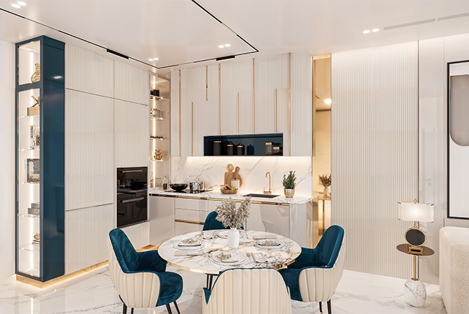 Oasiz 2 Danube Kitchen Interior