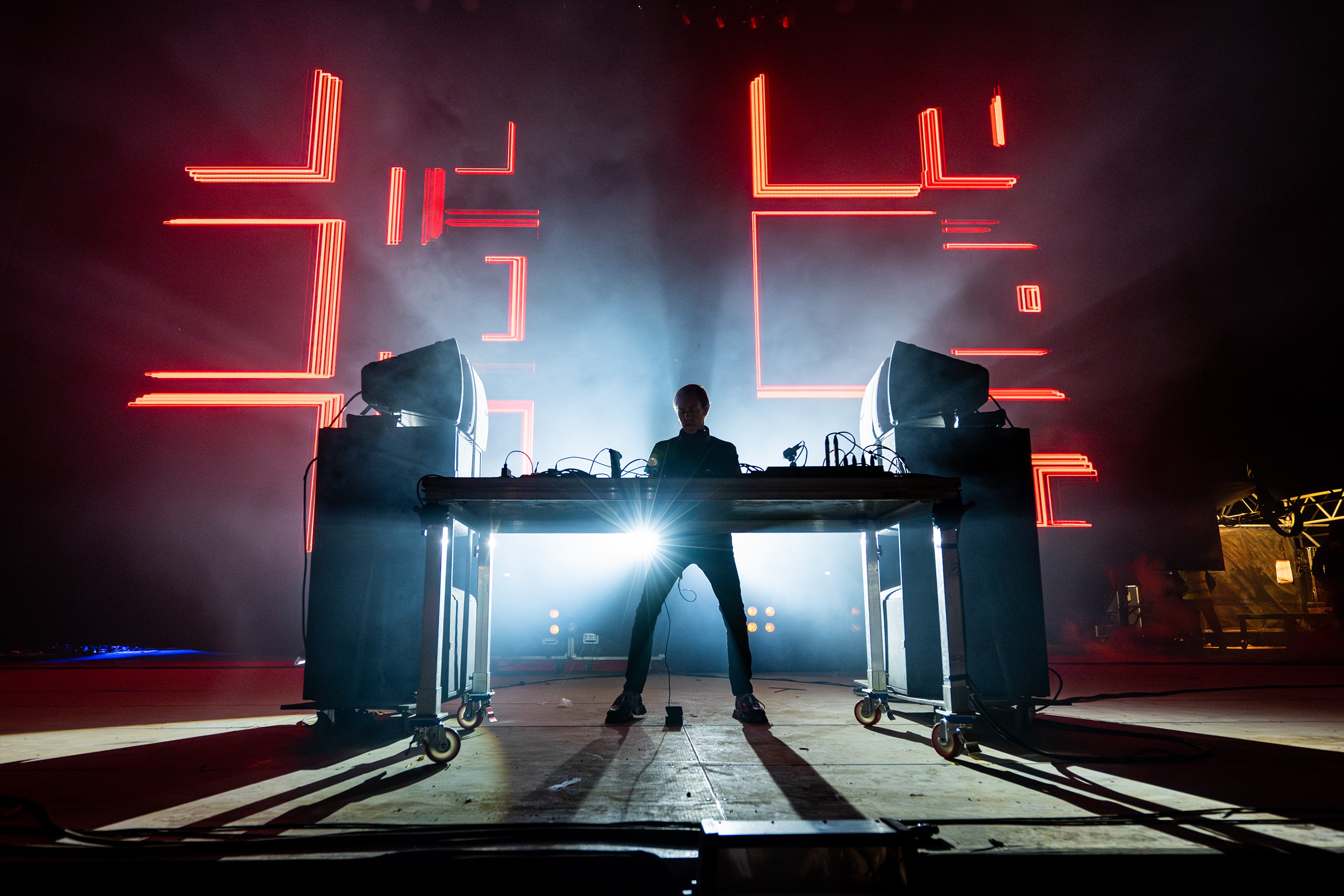 Richie Hawtin performing at Monegros Festival, Fraga, 2023. Photo by Hara Amorós