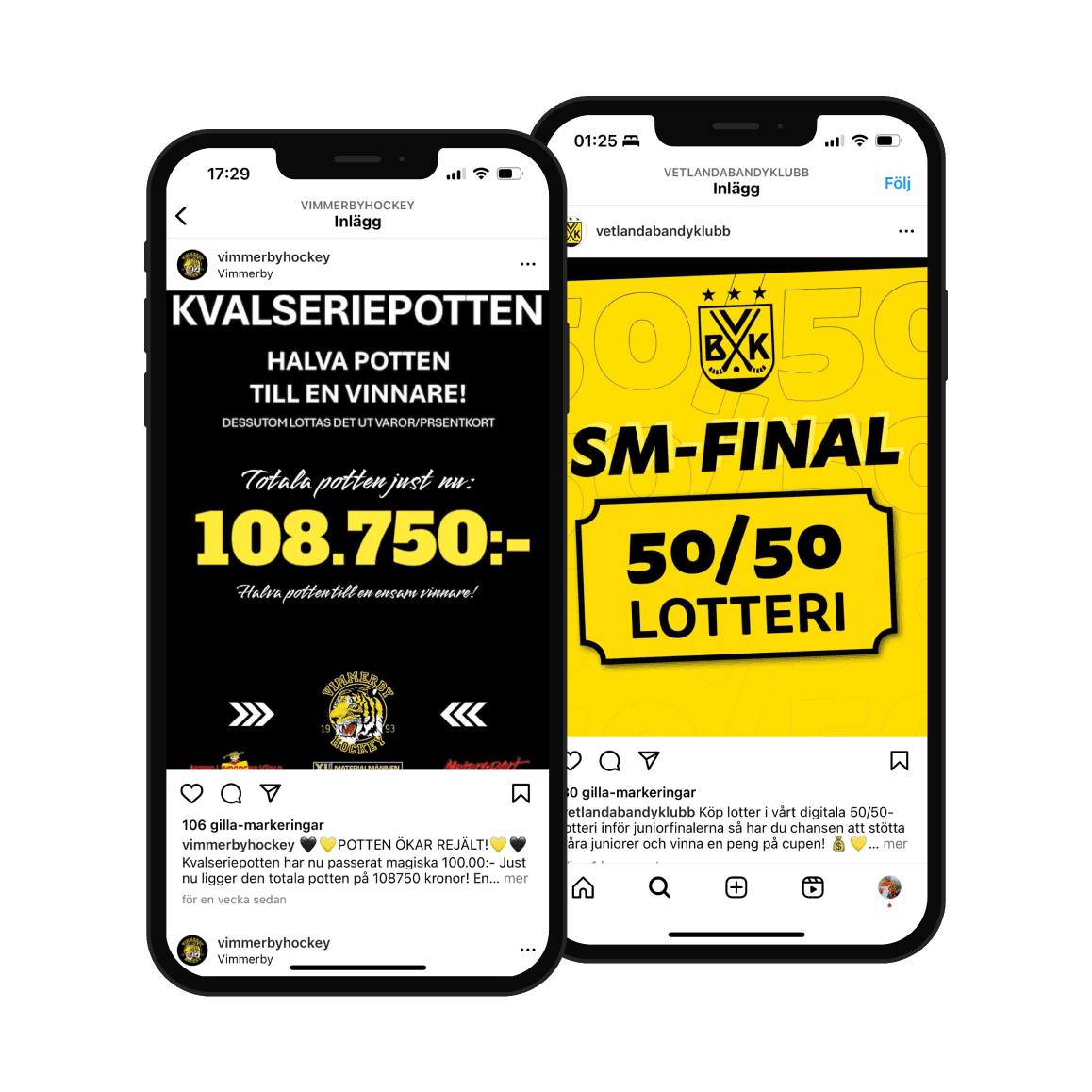 Lotterier i sociala medier