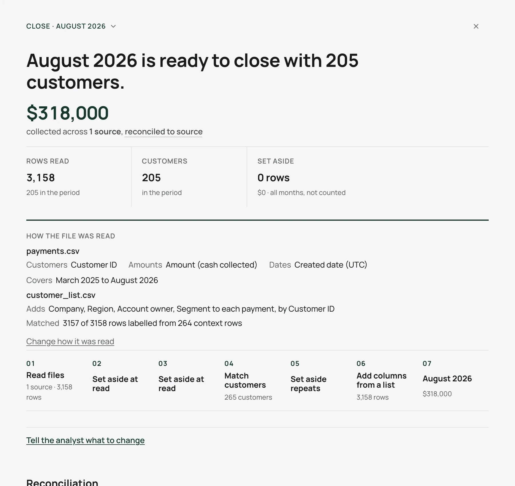 The month view for August 2026