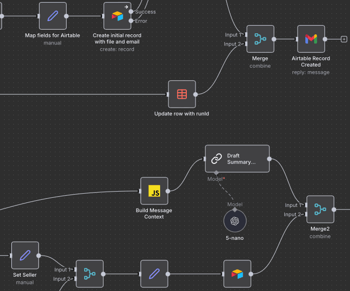 AI Inventory Assistant interface