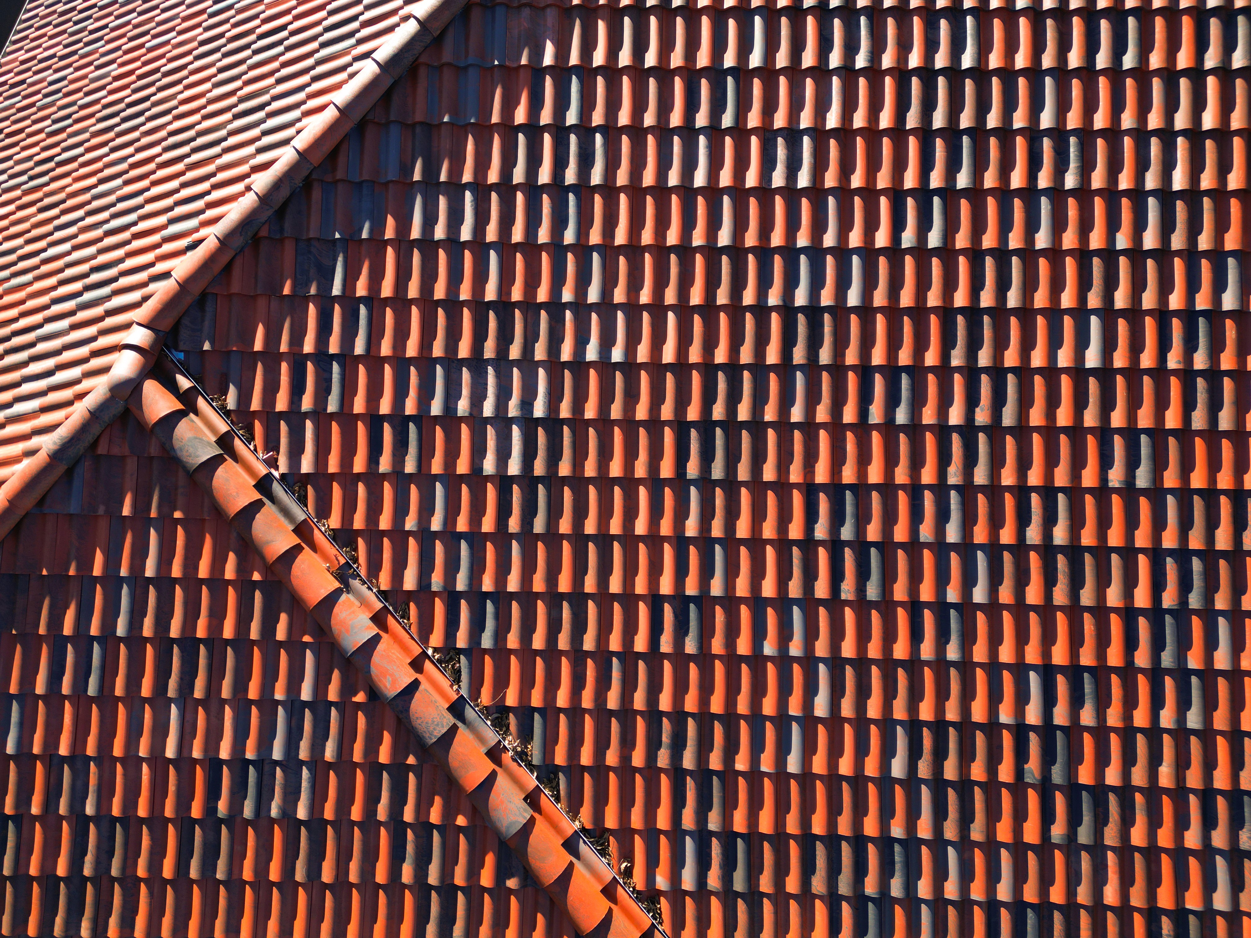 close up of Brava tile rooftop