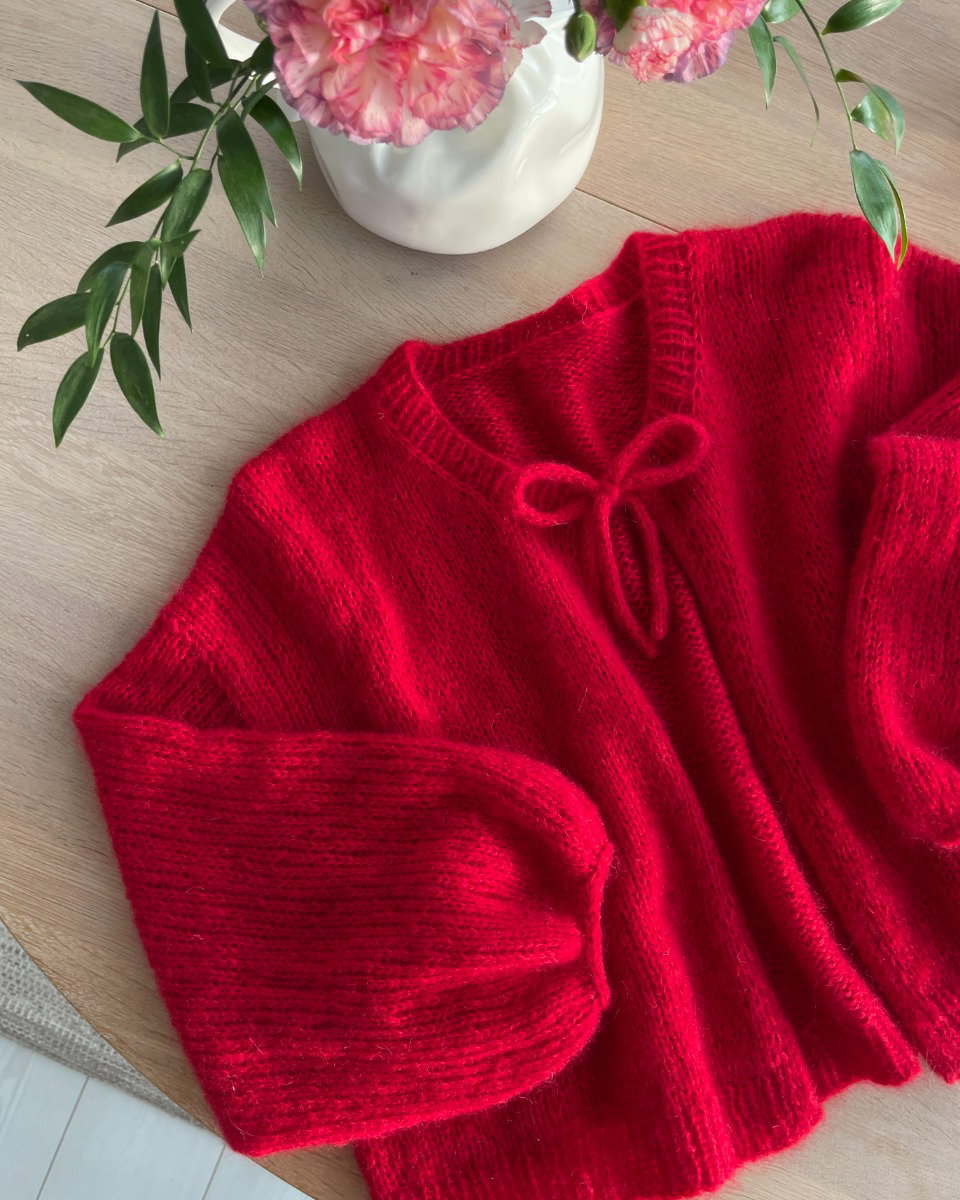 Ballerina Cardigan knitting pattern, photo 3