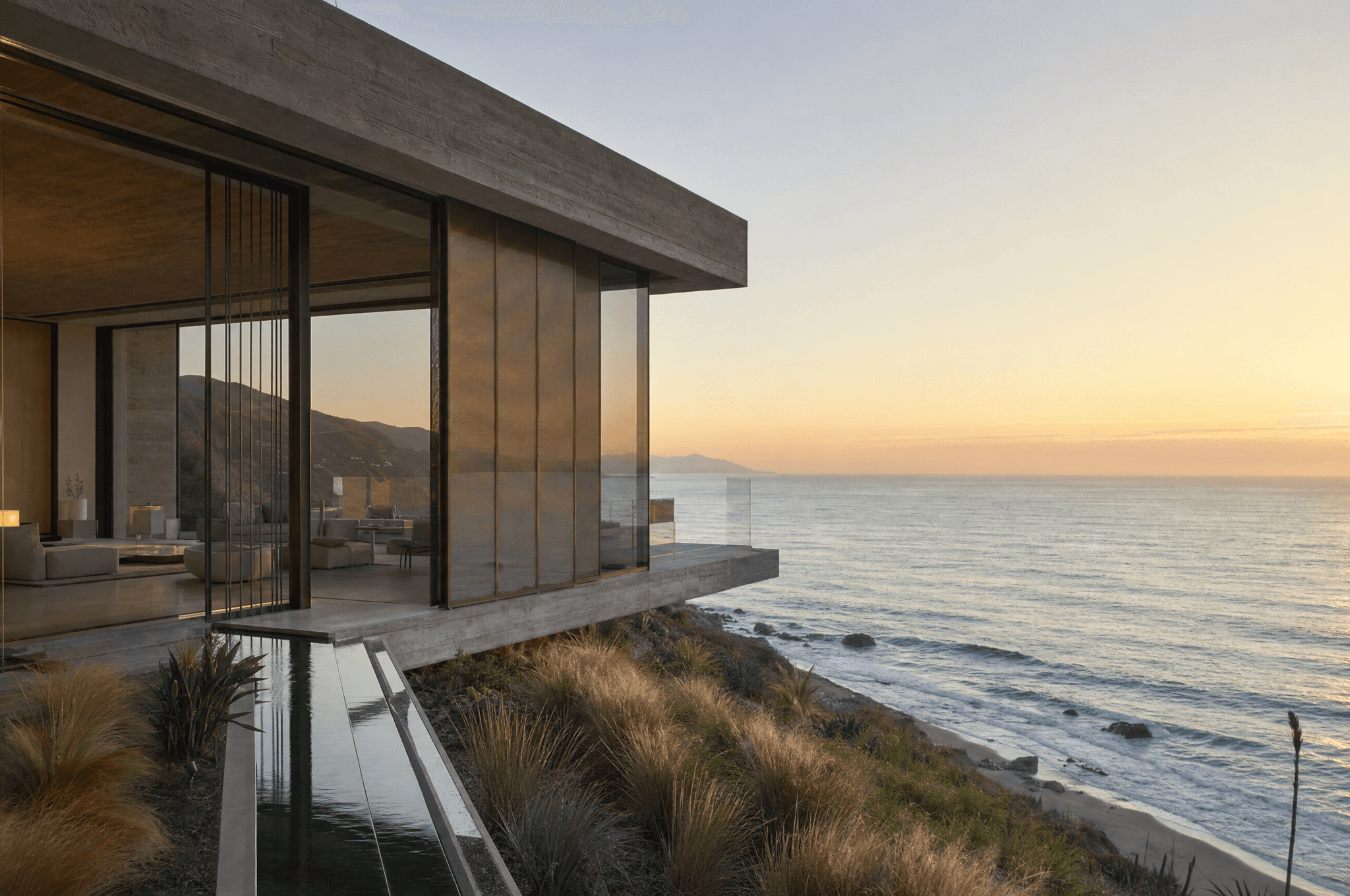 Carbon House sur la côte de Malibu