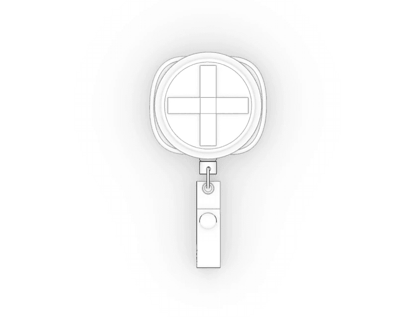 a cell phone leaning on a ledge