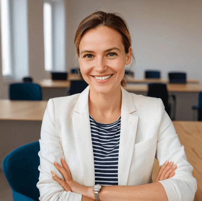 Portait of a happy woman