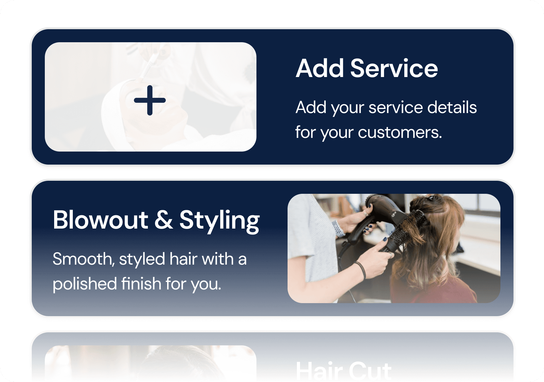 saving plan widget on financial dashboard