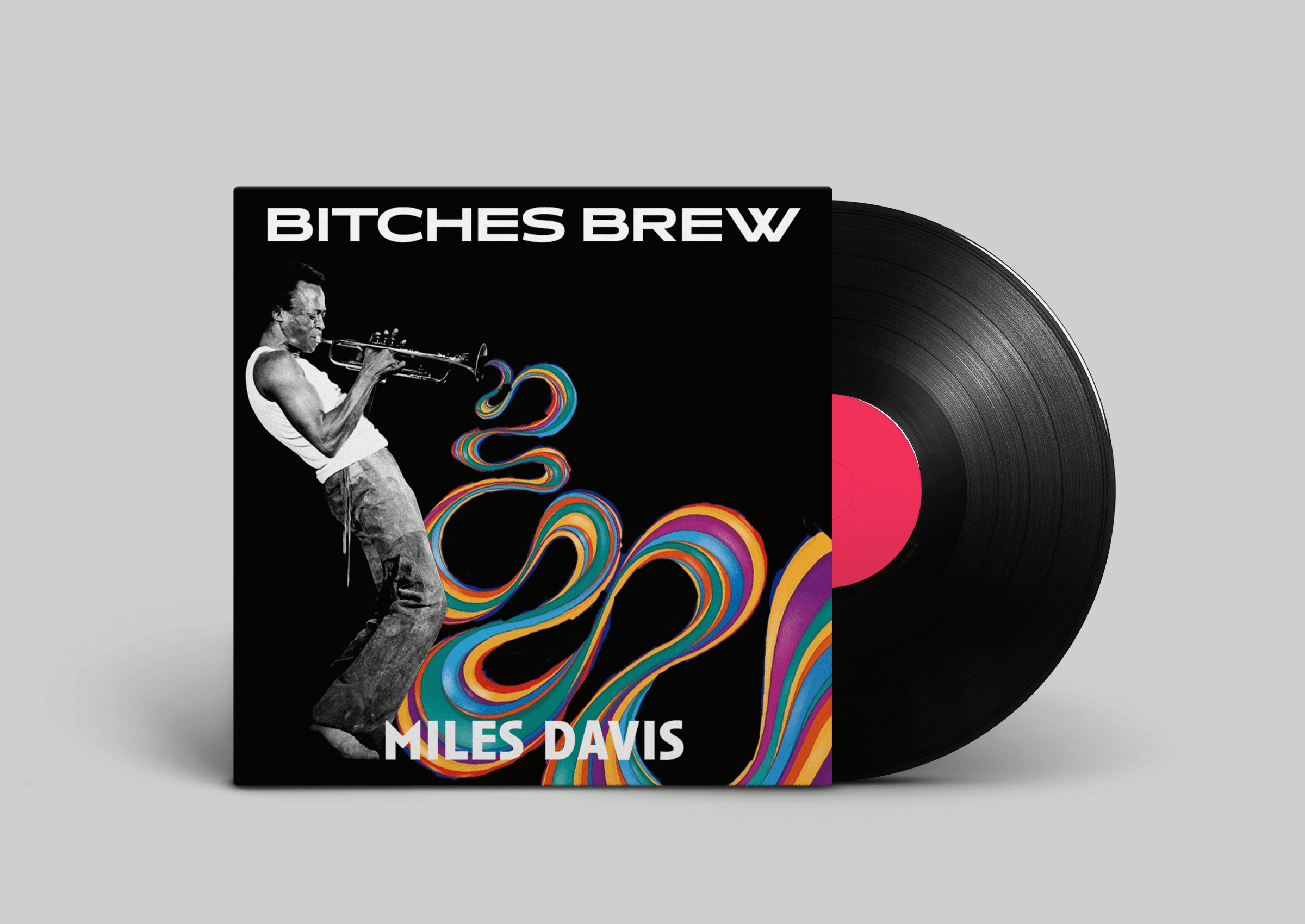 A close-up of a hand wearing multiple decorative rings against a blue background.