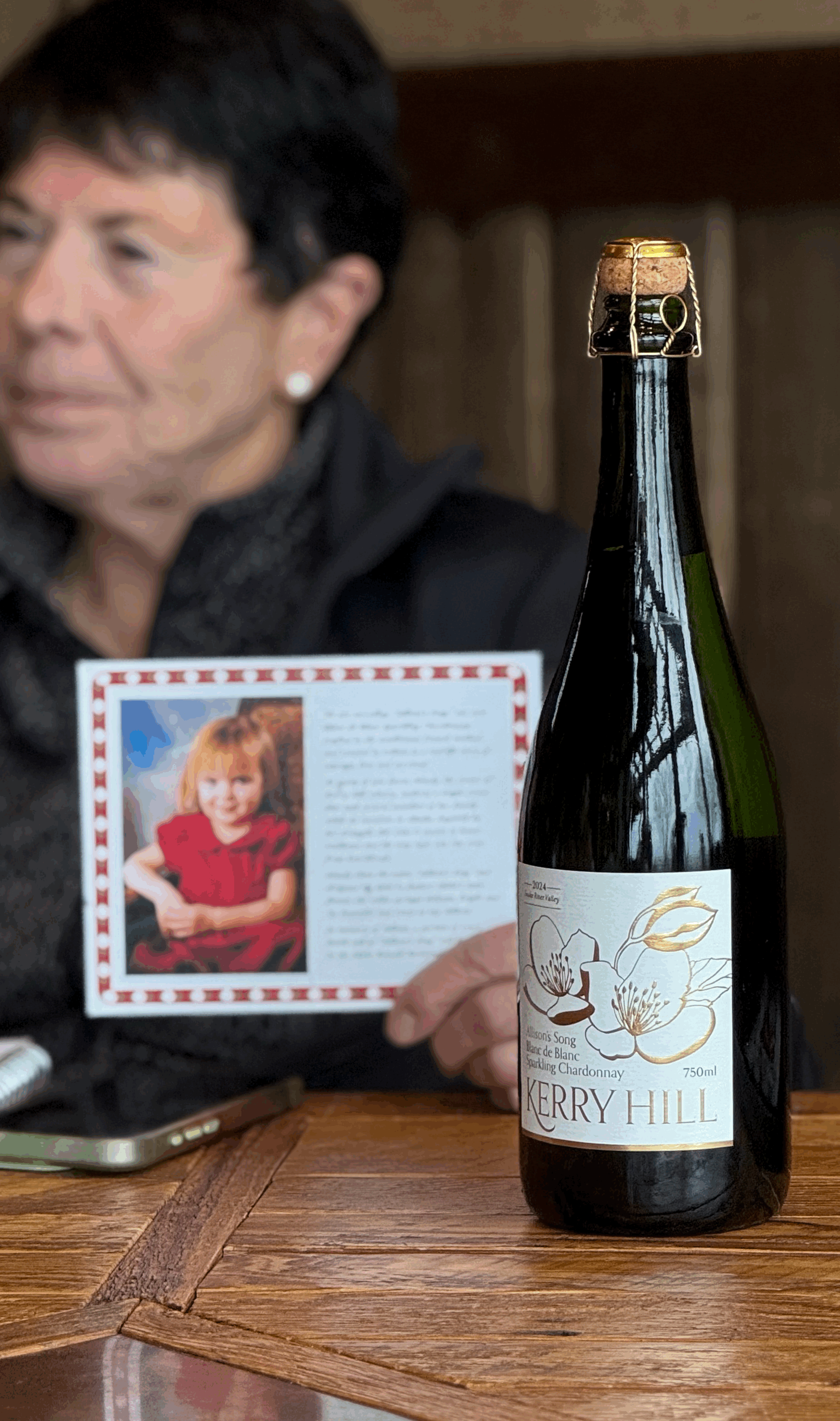 "Syringa is just the sweetest flower I've ever seen and it reflects my little granddaughter, Allison."