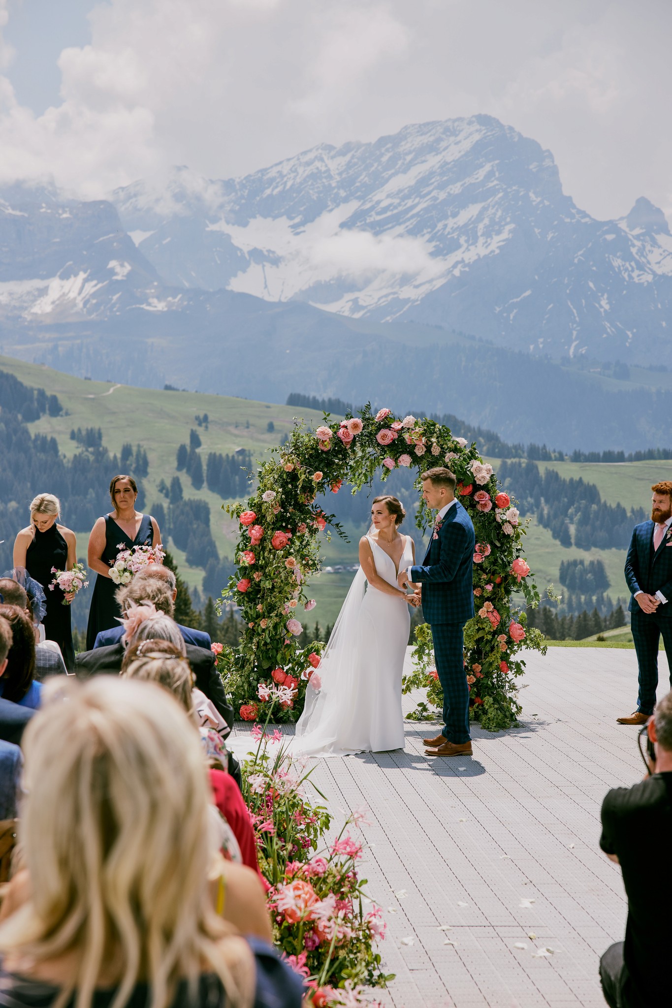 Wedding in Swiss Alps