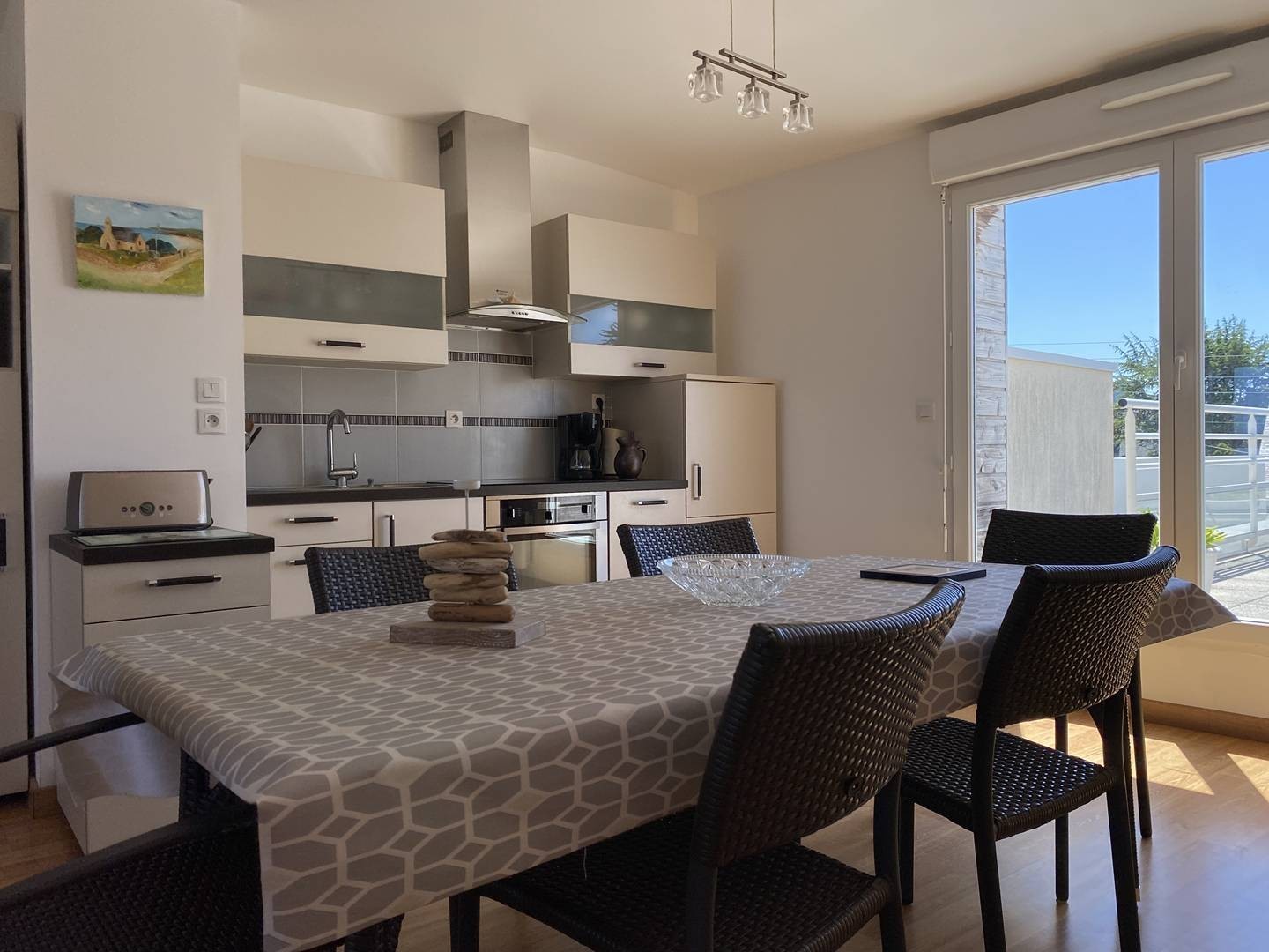 Appartement de vacances avec parking à Fréhel pour 4 voyageurs.