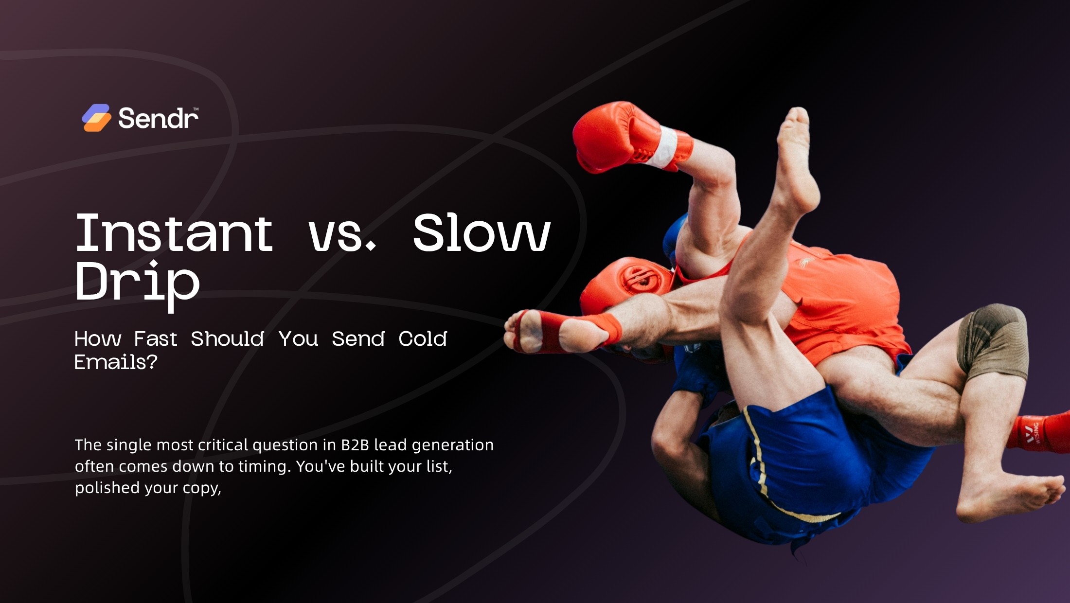 Instant vs. Slow Drip: How Fast Should You Send Cold Emails?