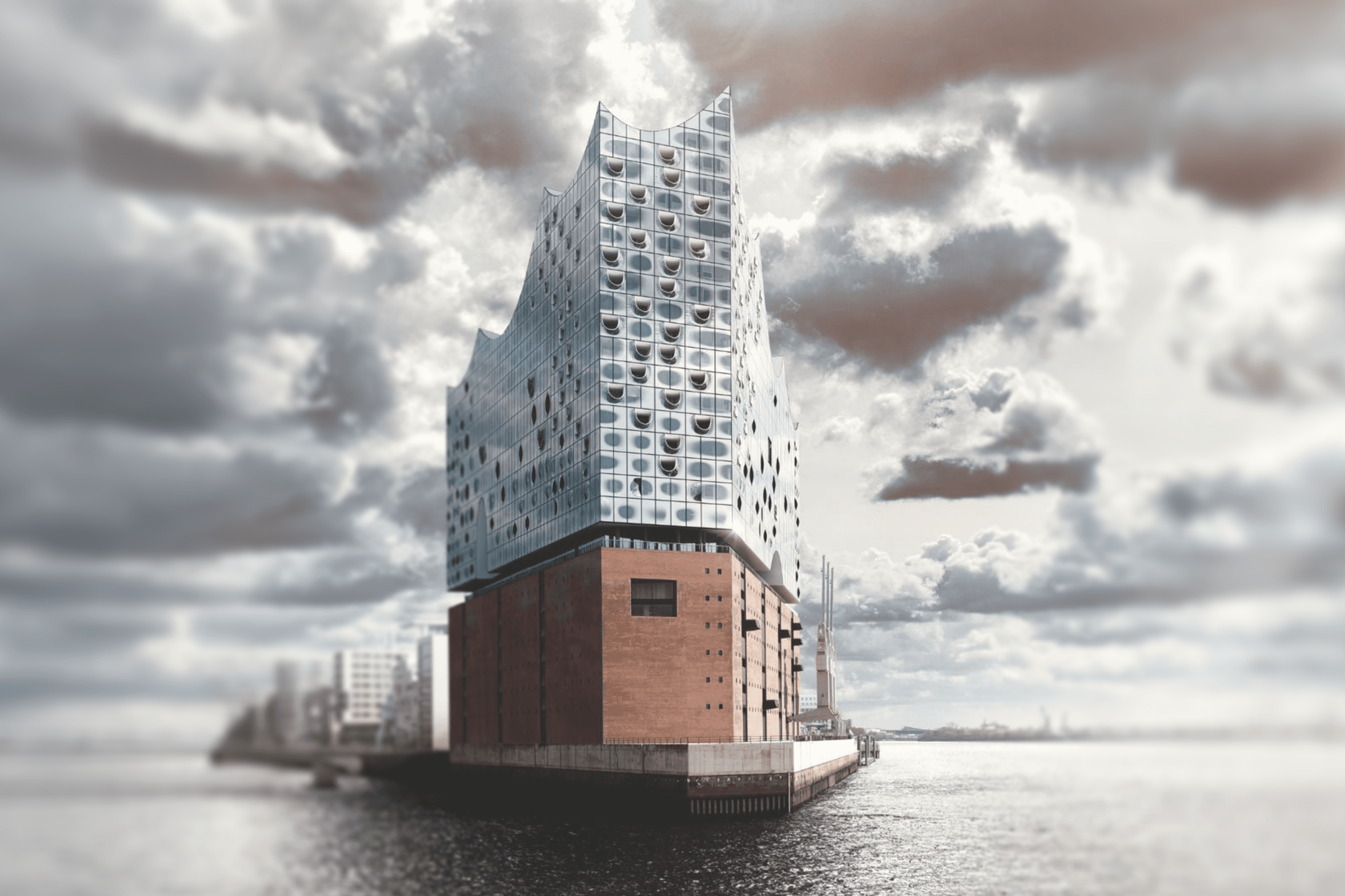 Elbphilharmonie concert hall in Hamburg, Germany