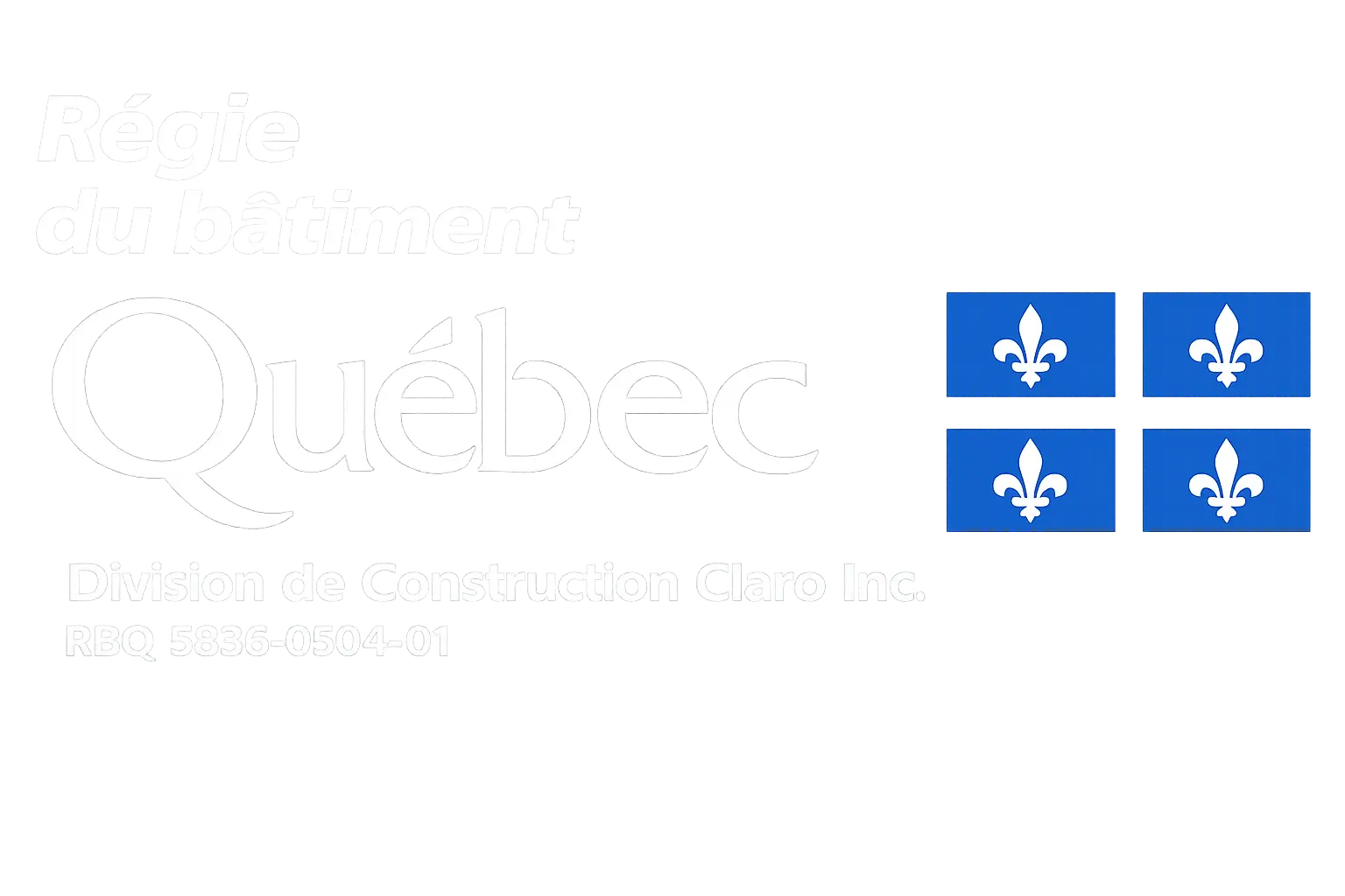 Licence RBQ 5789-9338-01 - Entrepreneur en toiture certifié Québec