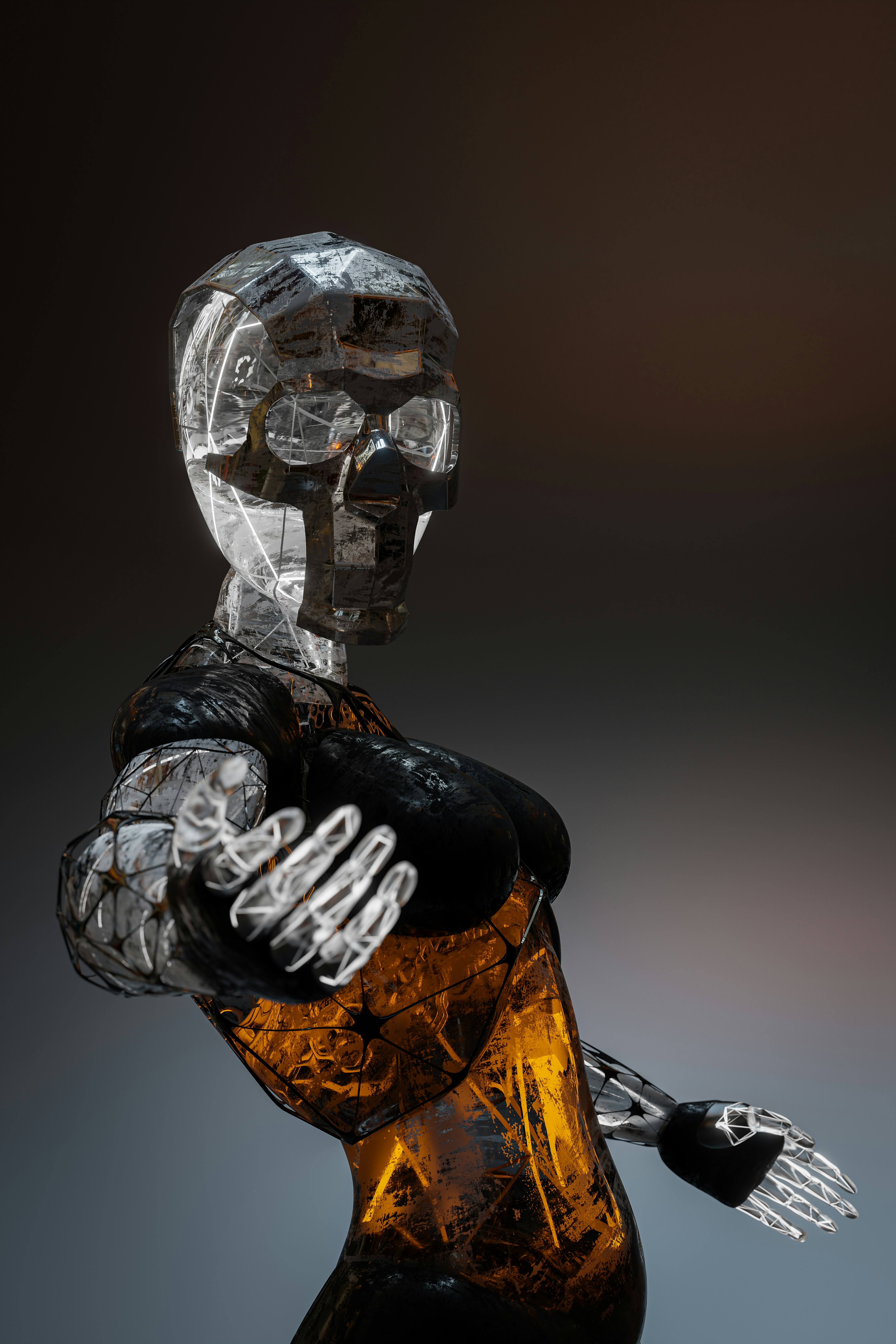 eine Person in einem Kleidungsstück