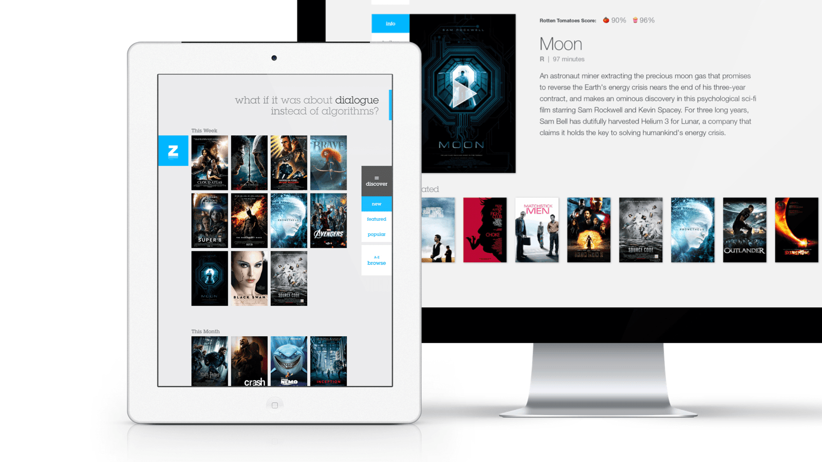 Cross-platform Streaming Media UI based on Magazine Metaphor