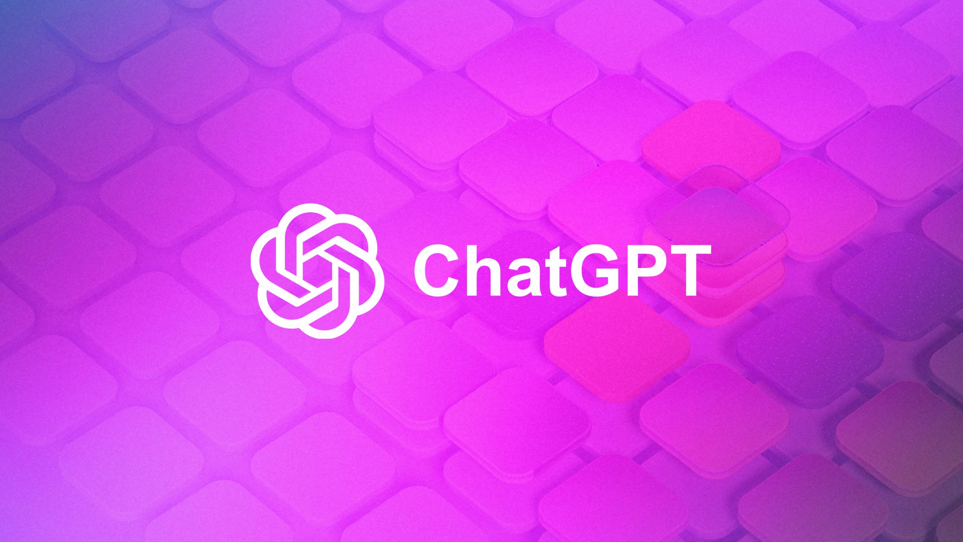 vivid abstract apps background and chatgpt logo