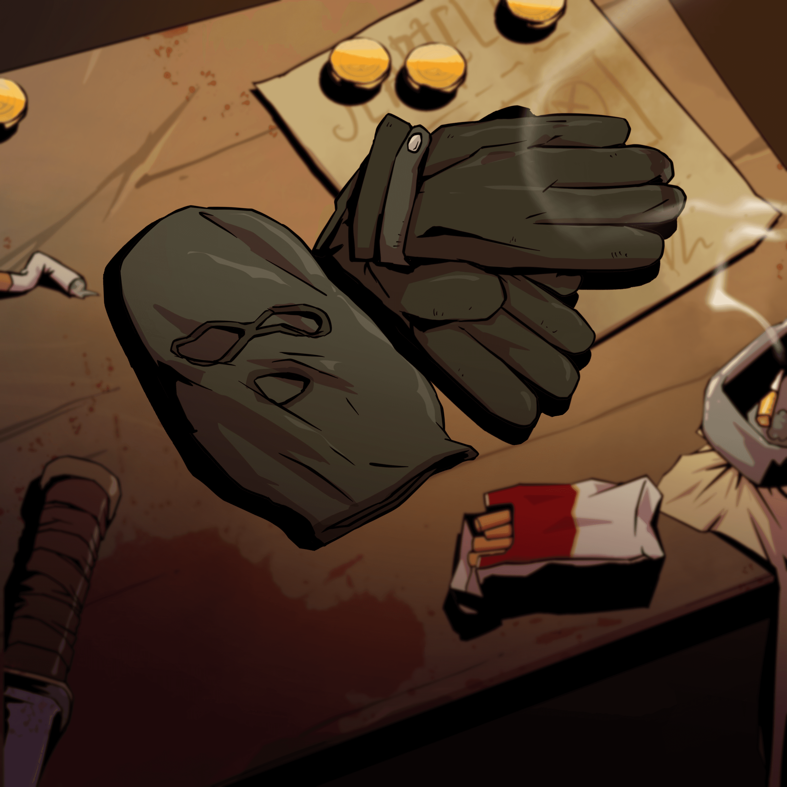 Man Wearing Black Coat