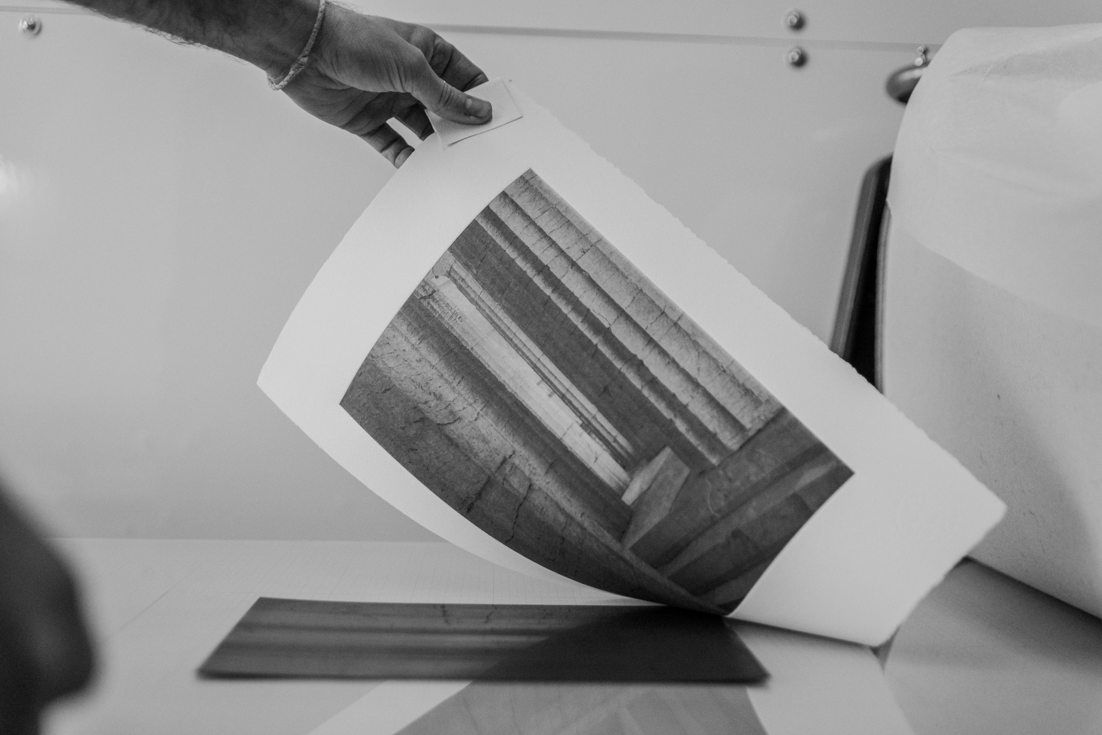 photogravure print reveal