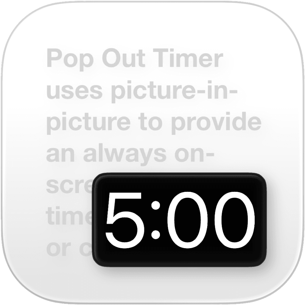 Pop Out Timer app icon