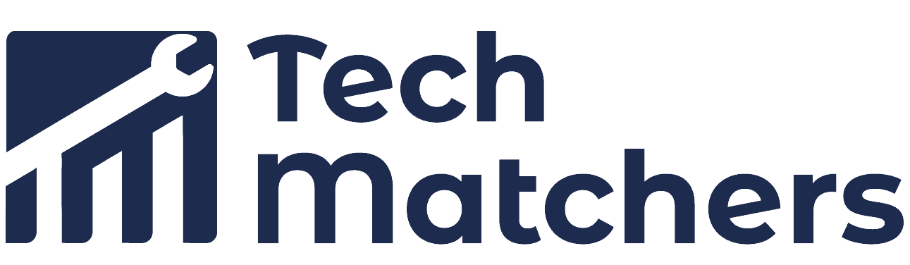 Tech Matchers logo – platform waar opdrachtgevers en technische ZZP’ers elkaar direct vinden voor onderhoud, storingen en projecten in de industrie.