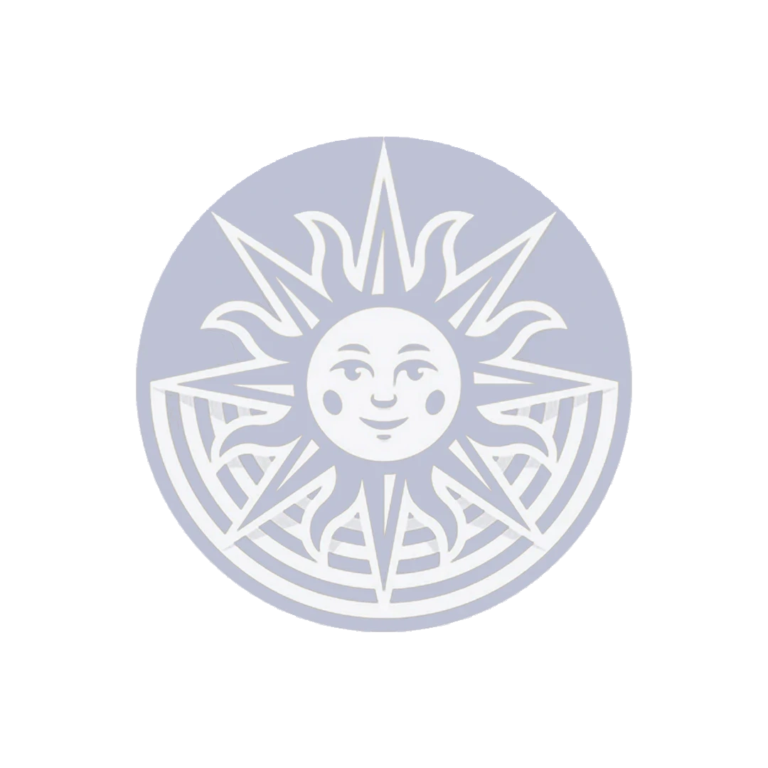 Cirque du Soleil sun logo, indicating Pathway Surgery’s role in caring for international performance artists.