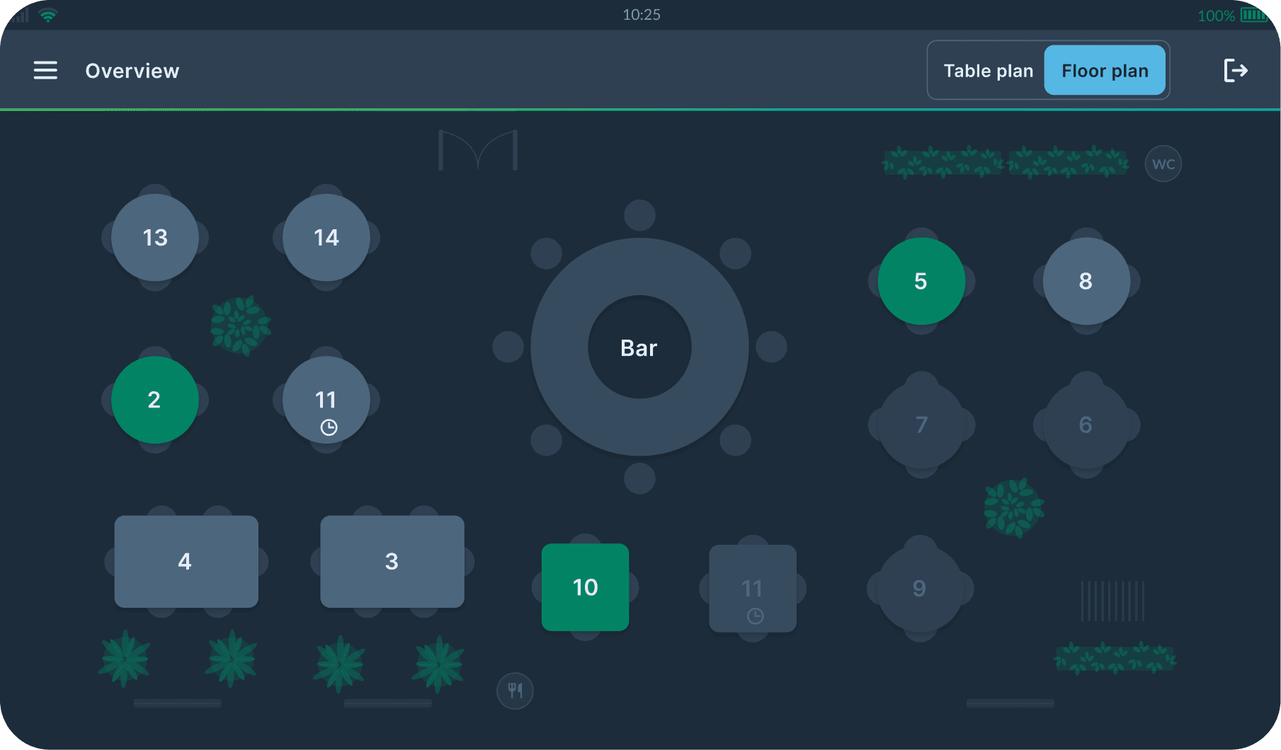 table plan