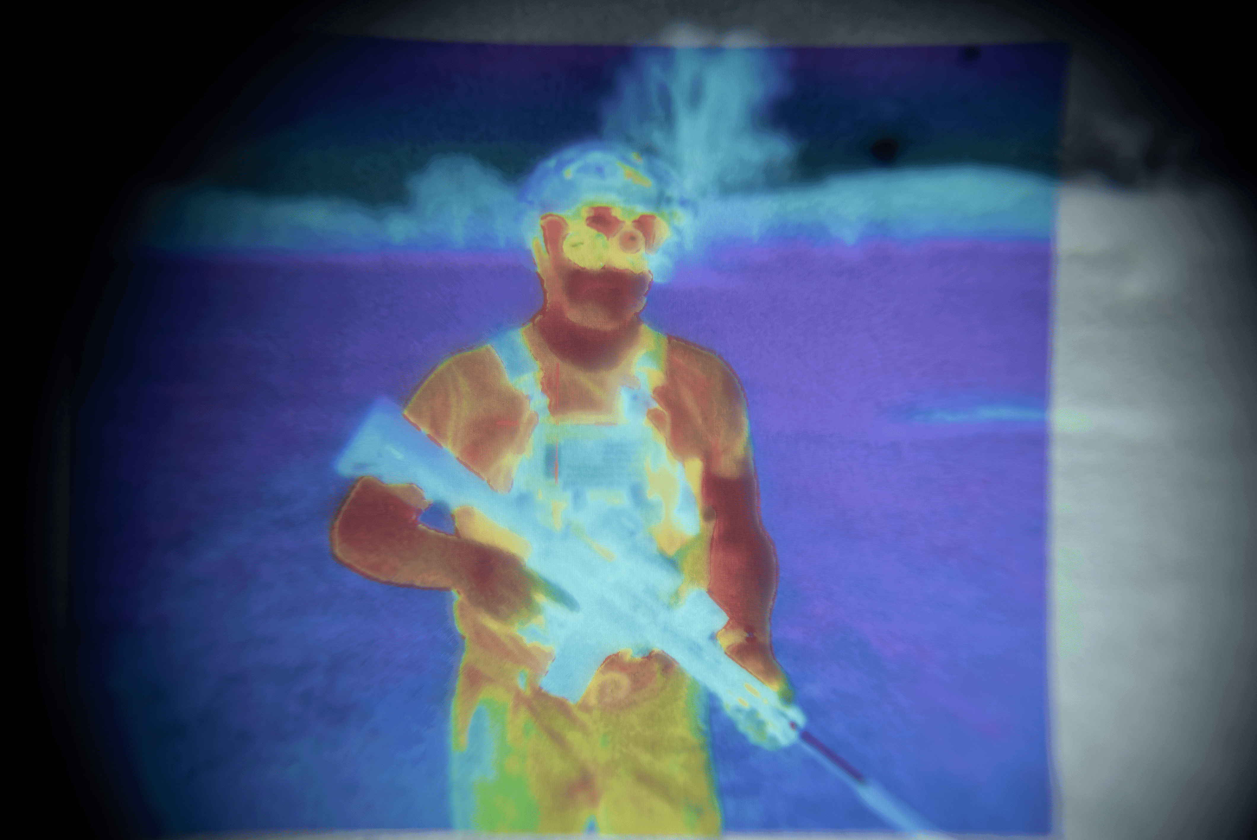 Futuristic white reclining seats with touchscreen control.