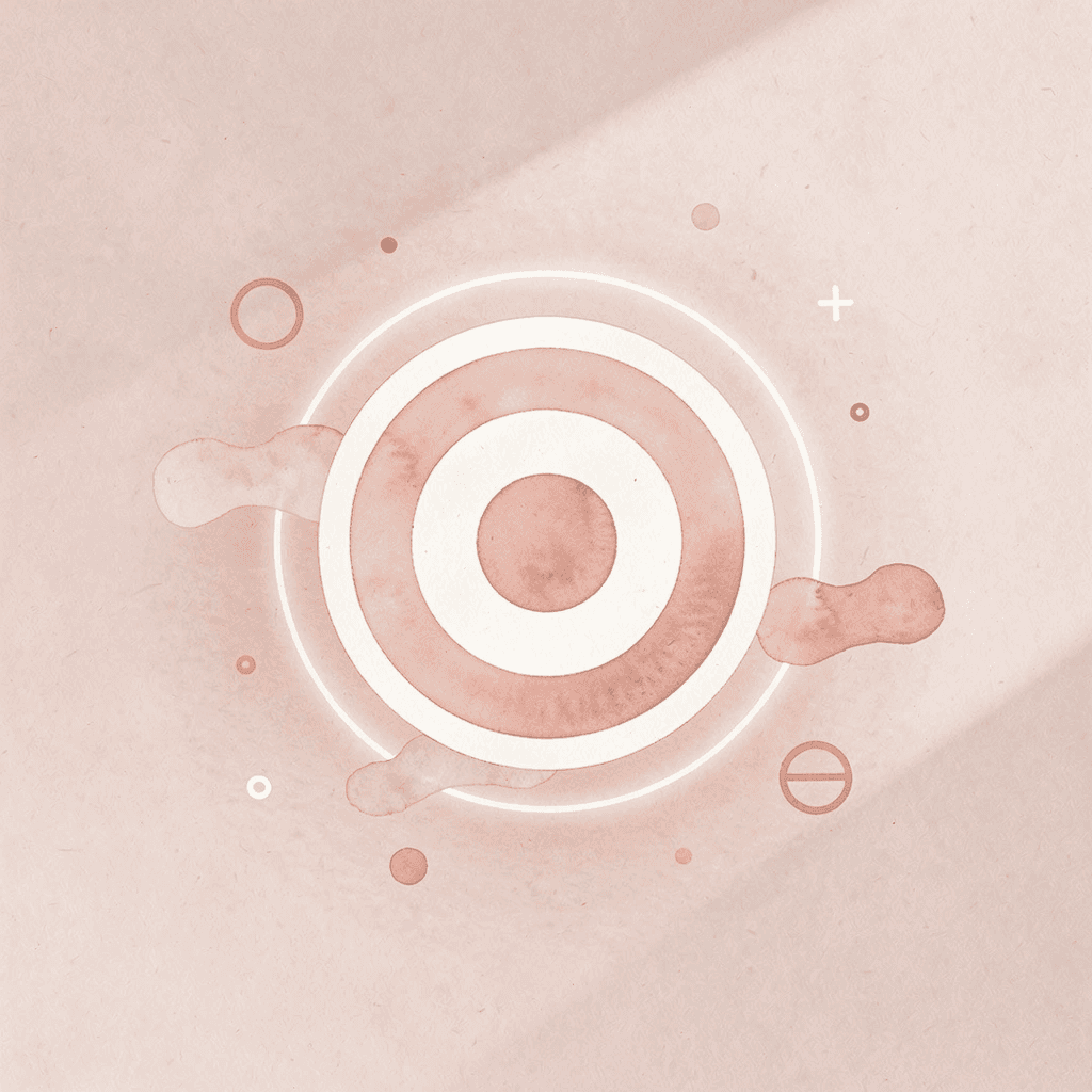 Target icon representing focused SAT study goals