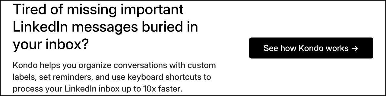 Tired of missing important LinkedIn messages buried in your inbox?