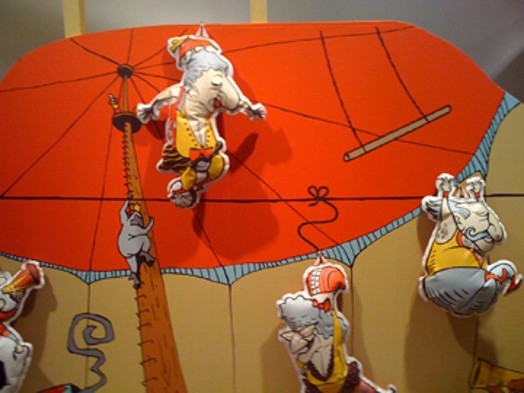 installation of Candy Coated Carnival of Controversy