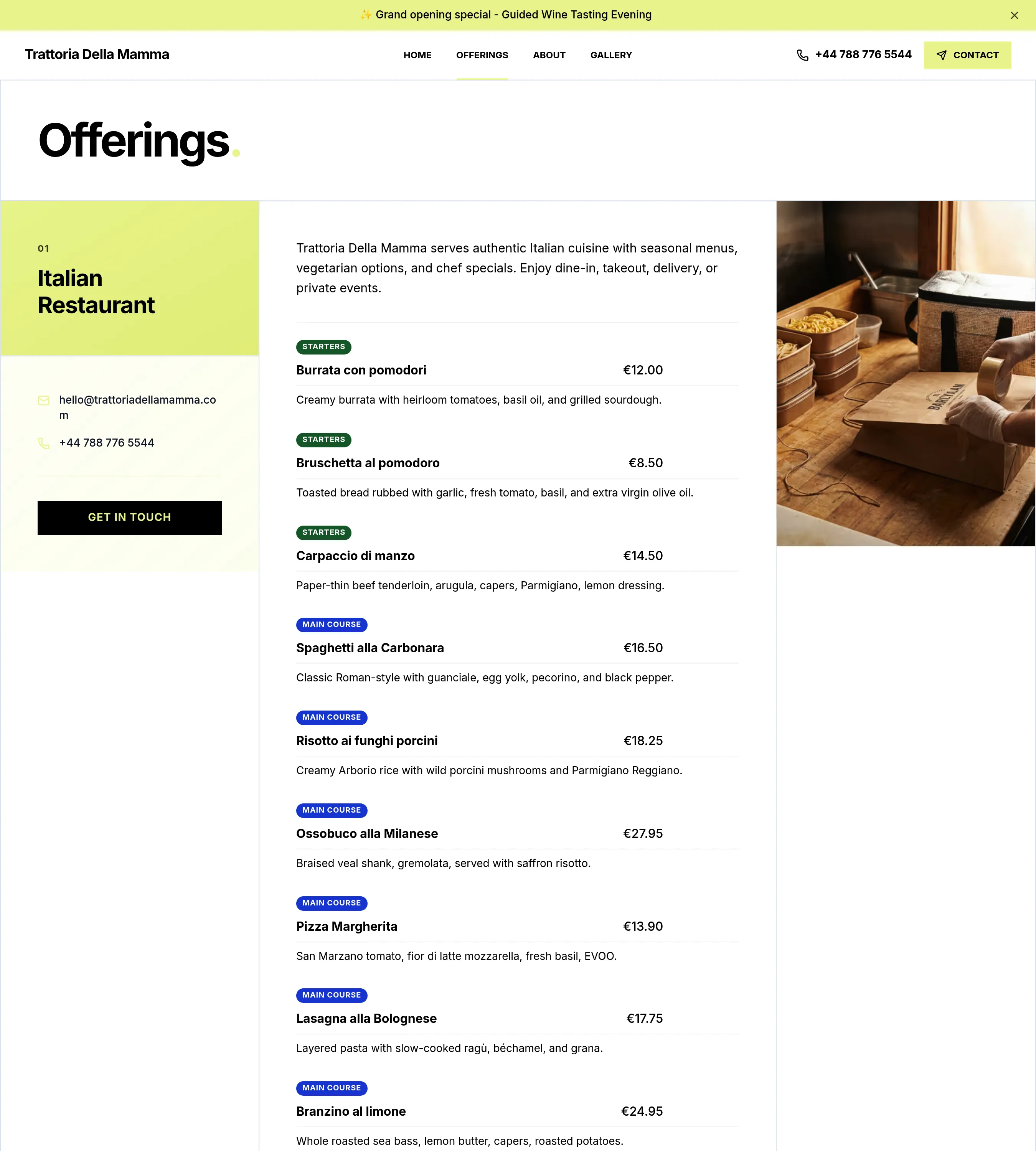 App screenshot
