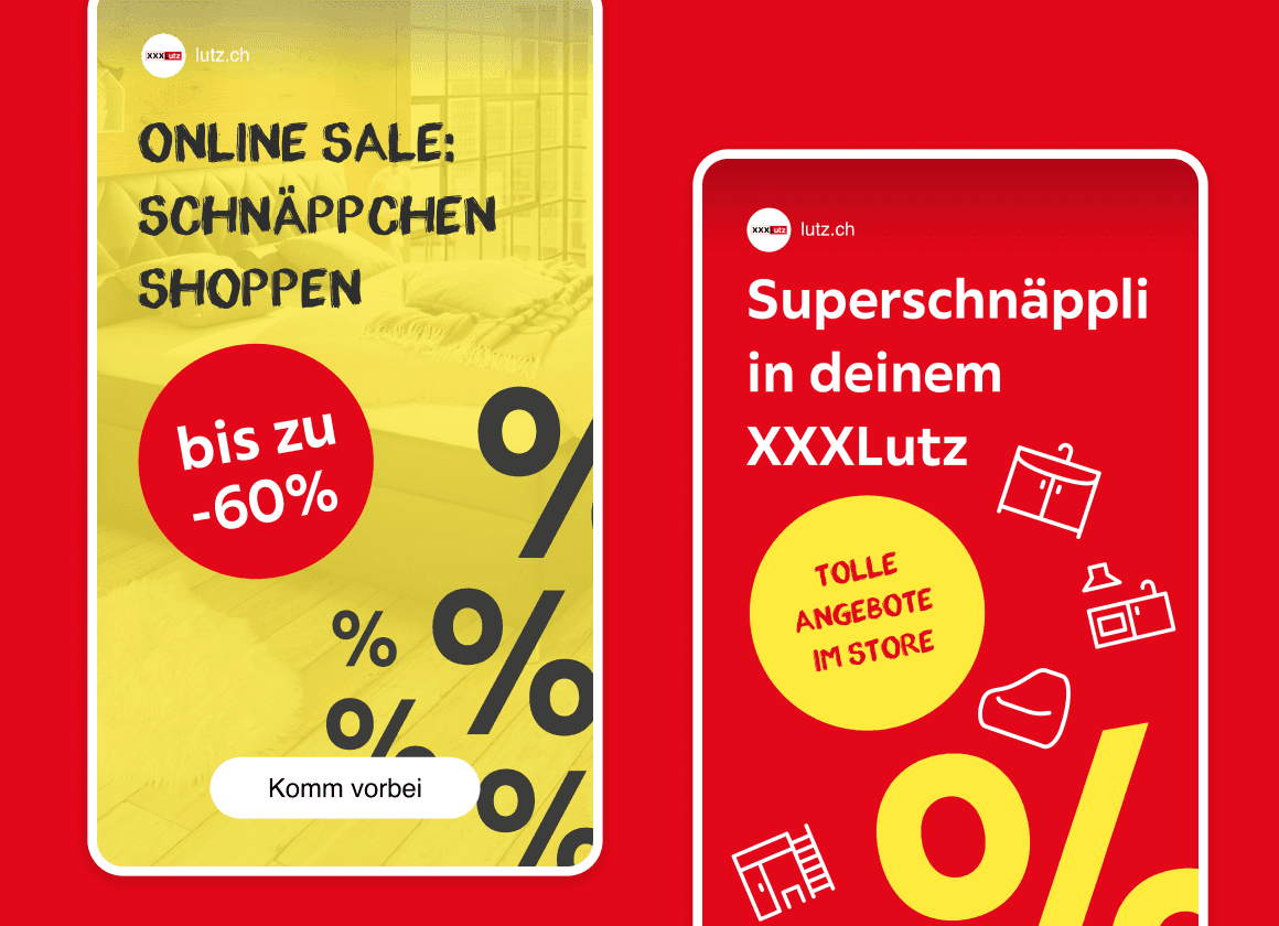 XXXLutz Social Campaign