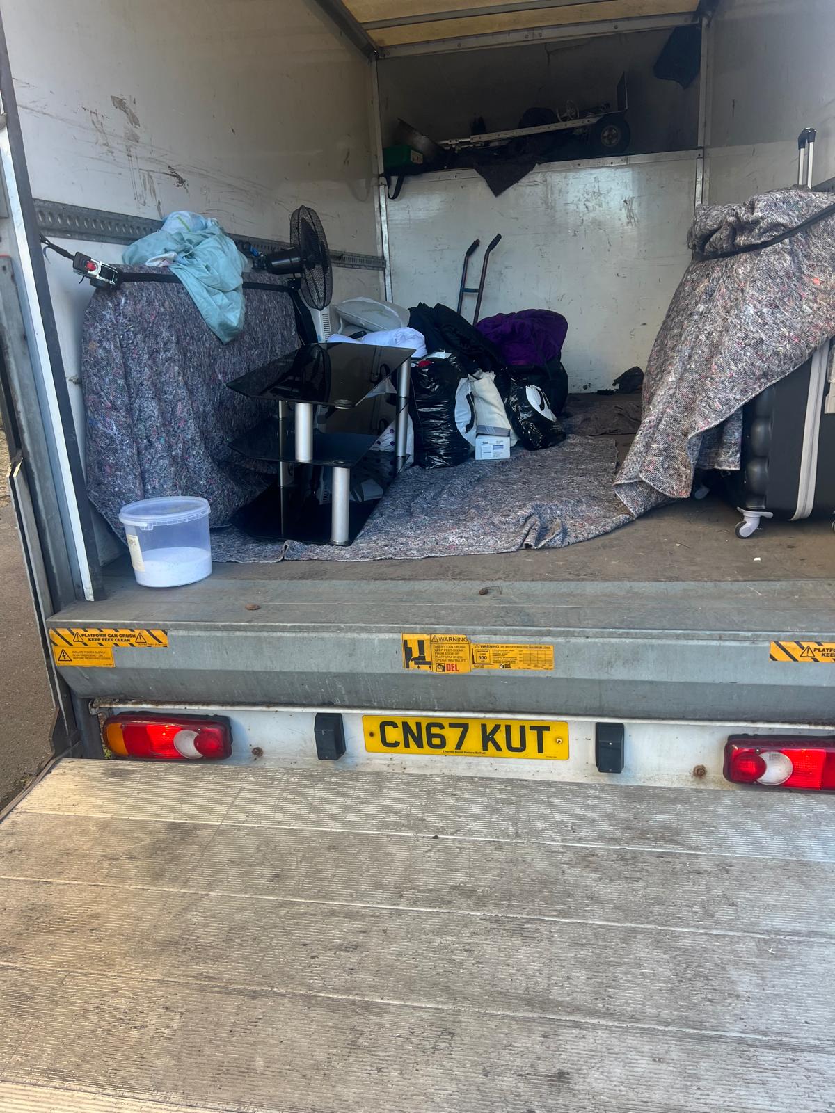 Moving items in Bermondsey