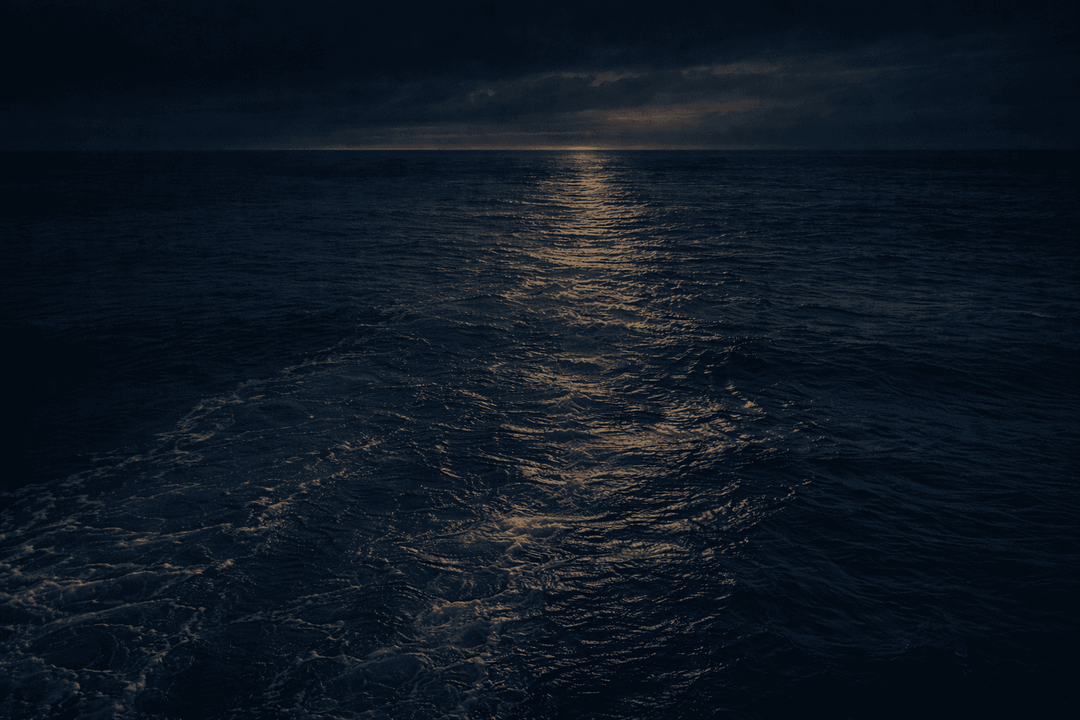 Drone shot of a running track at night