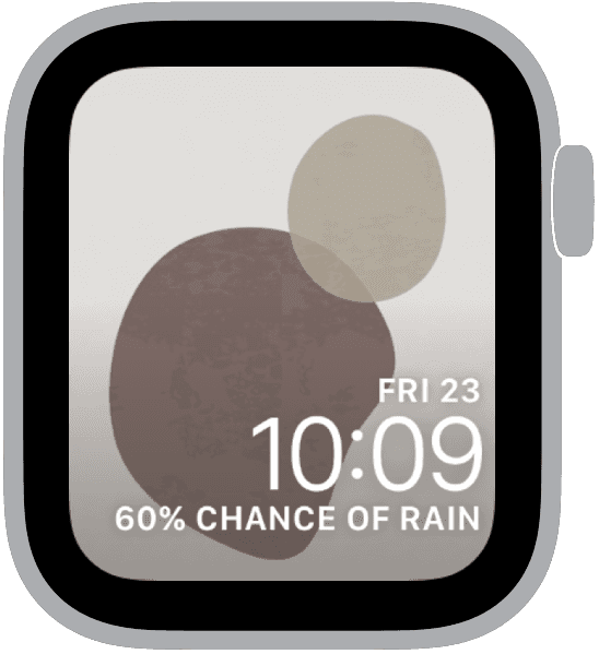 an apple watch face from the midcentury modern collection