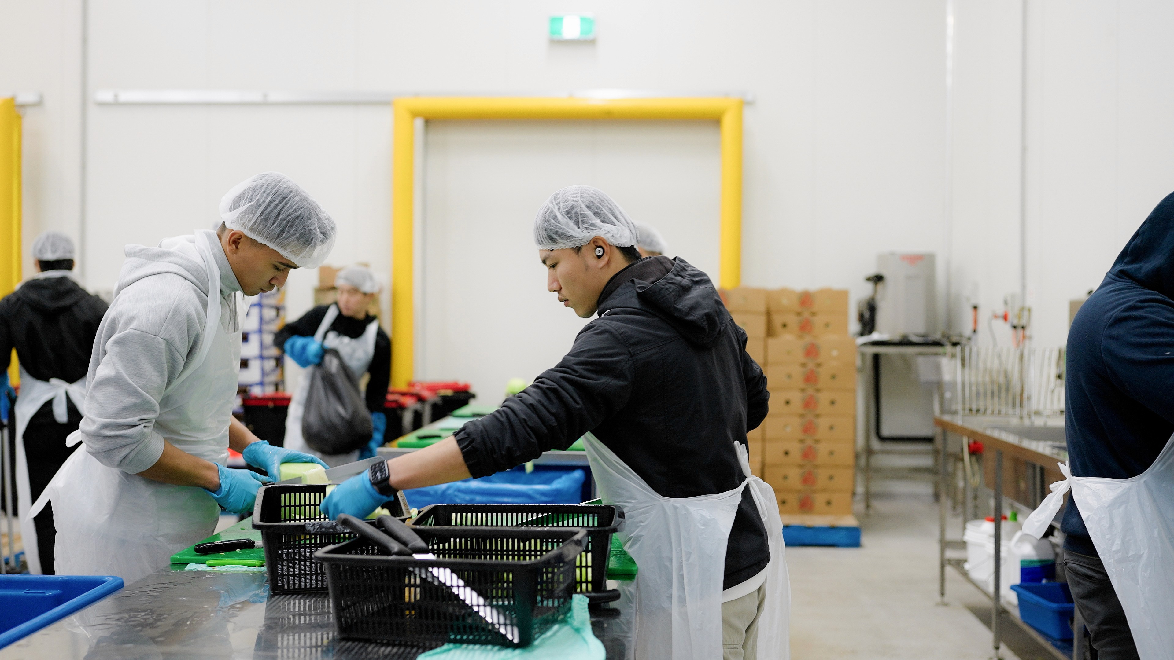 View inside a Shopping Center