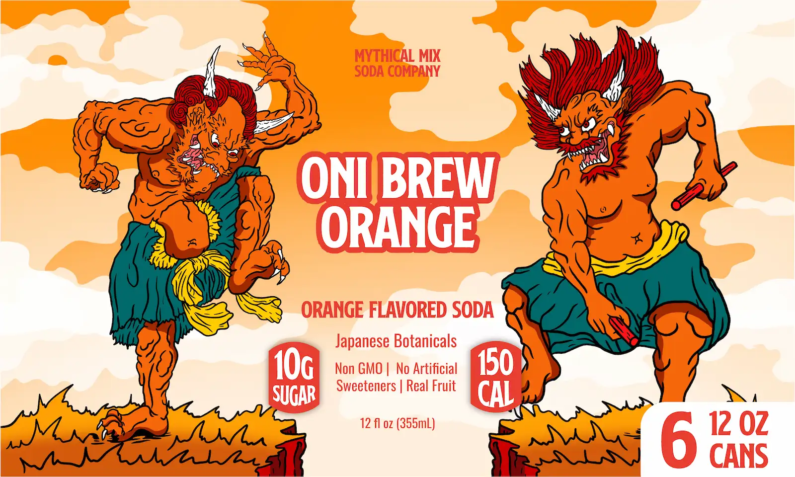 Mythical Mix Oni Brew Orange