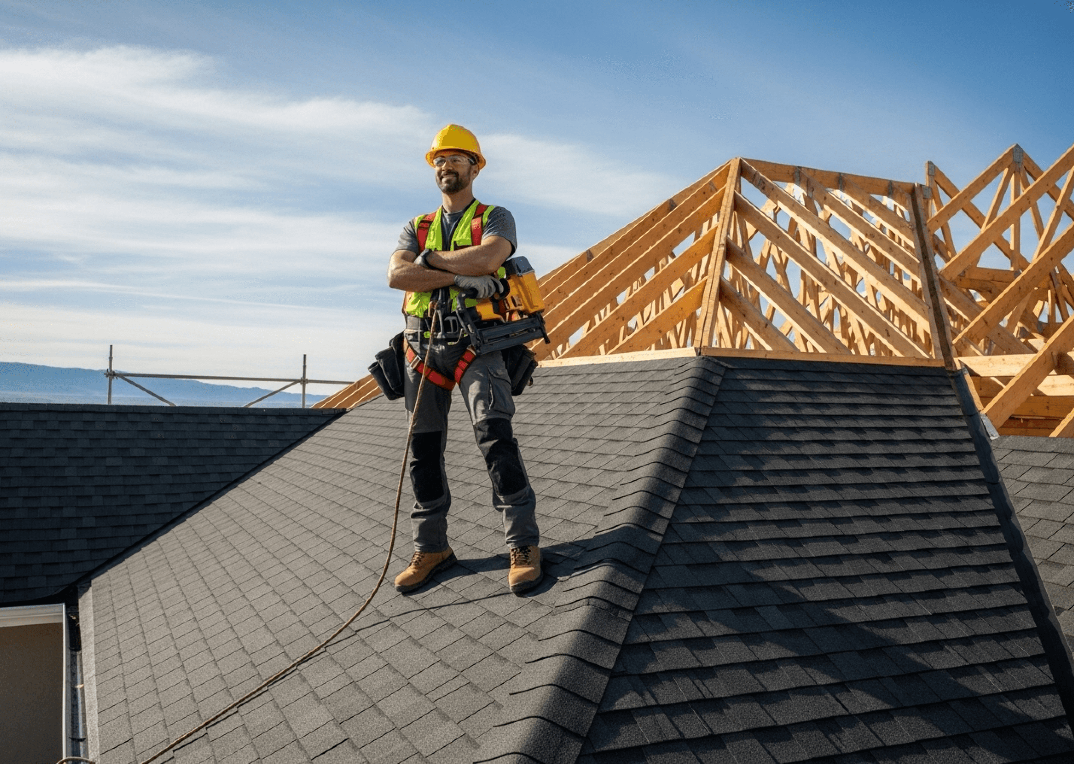 Installing architectural shingles with proper underlayment