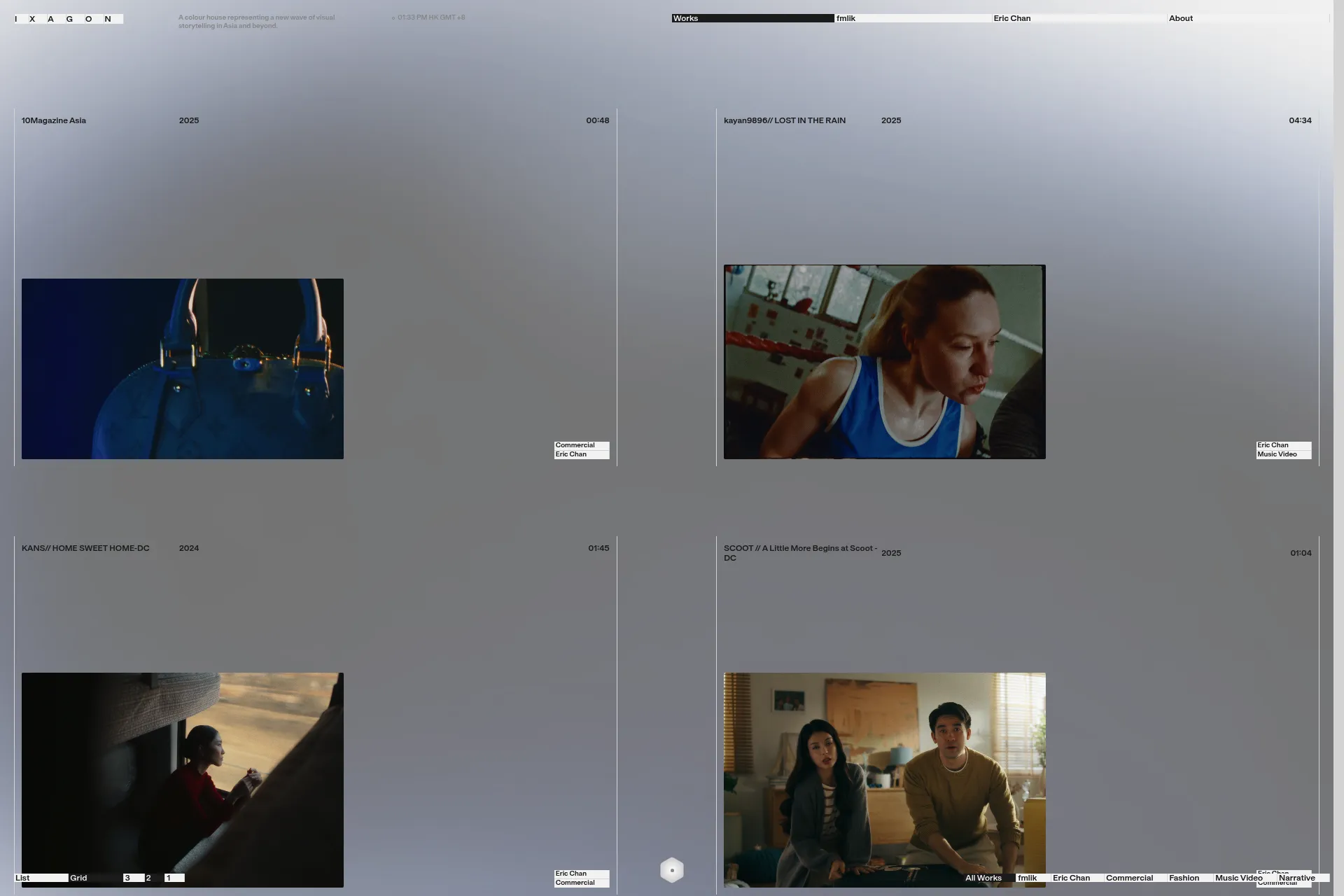Screenshot of IXAGON website