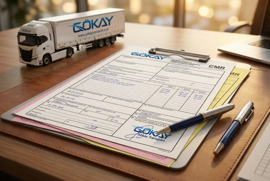 CMR belgesi karayolu taşıma senedi örnek form