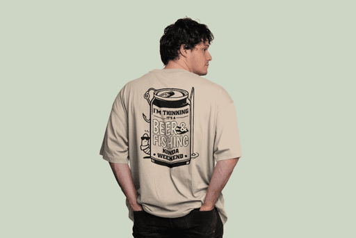 beer and fishing t shirt