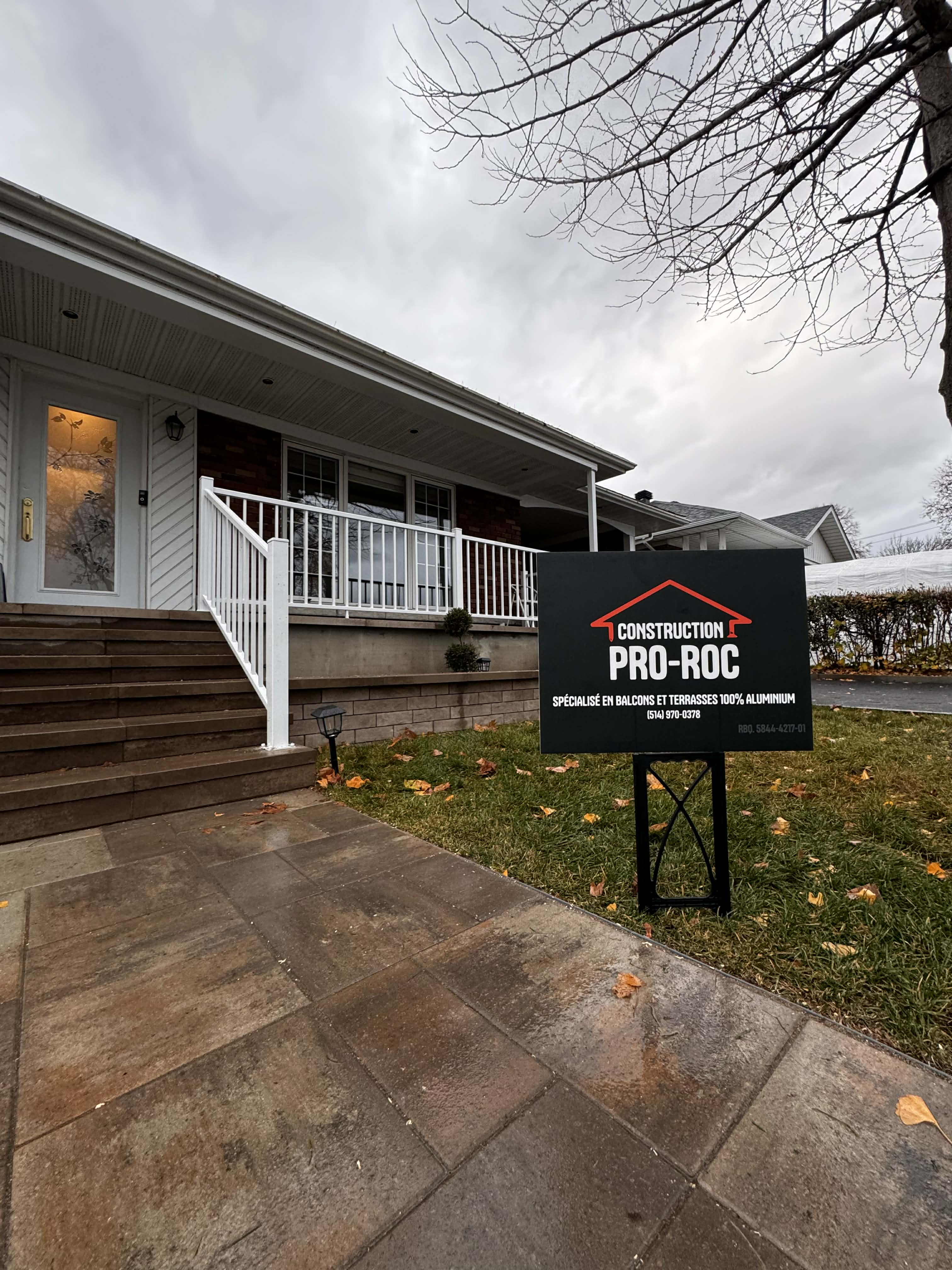 Aménagement extérieur de terrasse