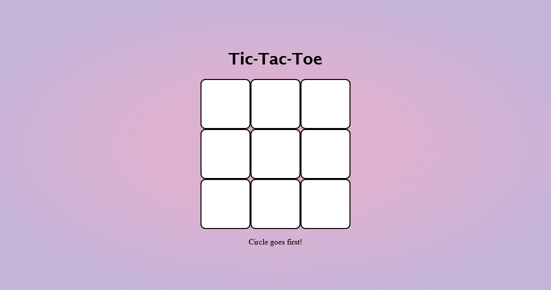 Tic-Tac-Toe