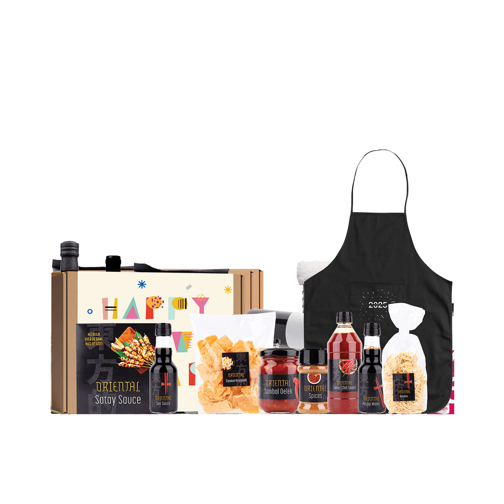 Food + Branded Apron Merch Pack