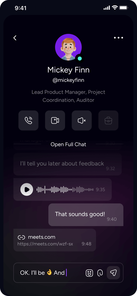 Phone screen showing a daek website interface