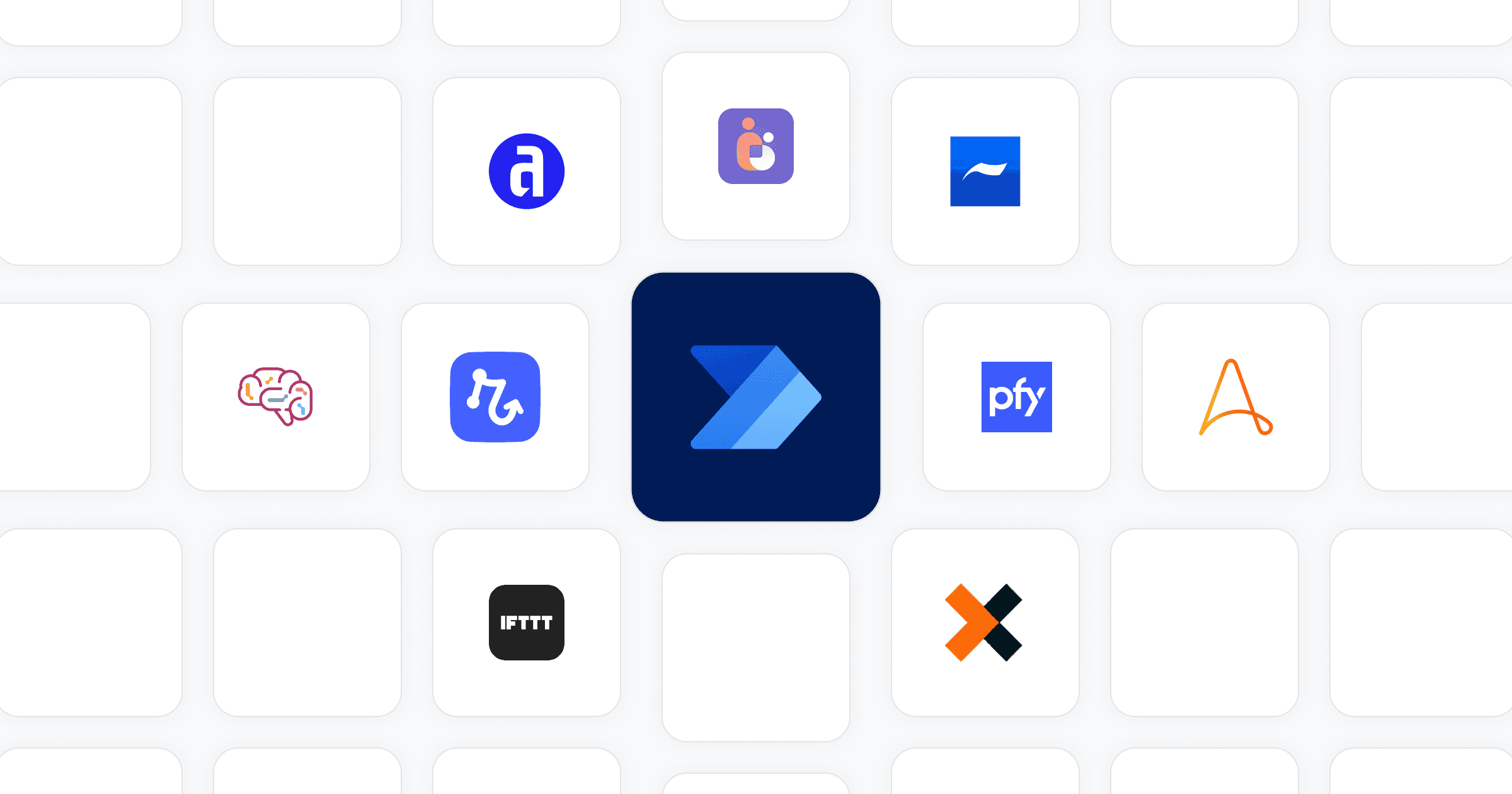 Icons of recommended apps