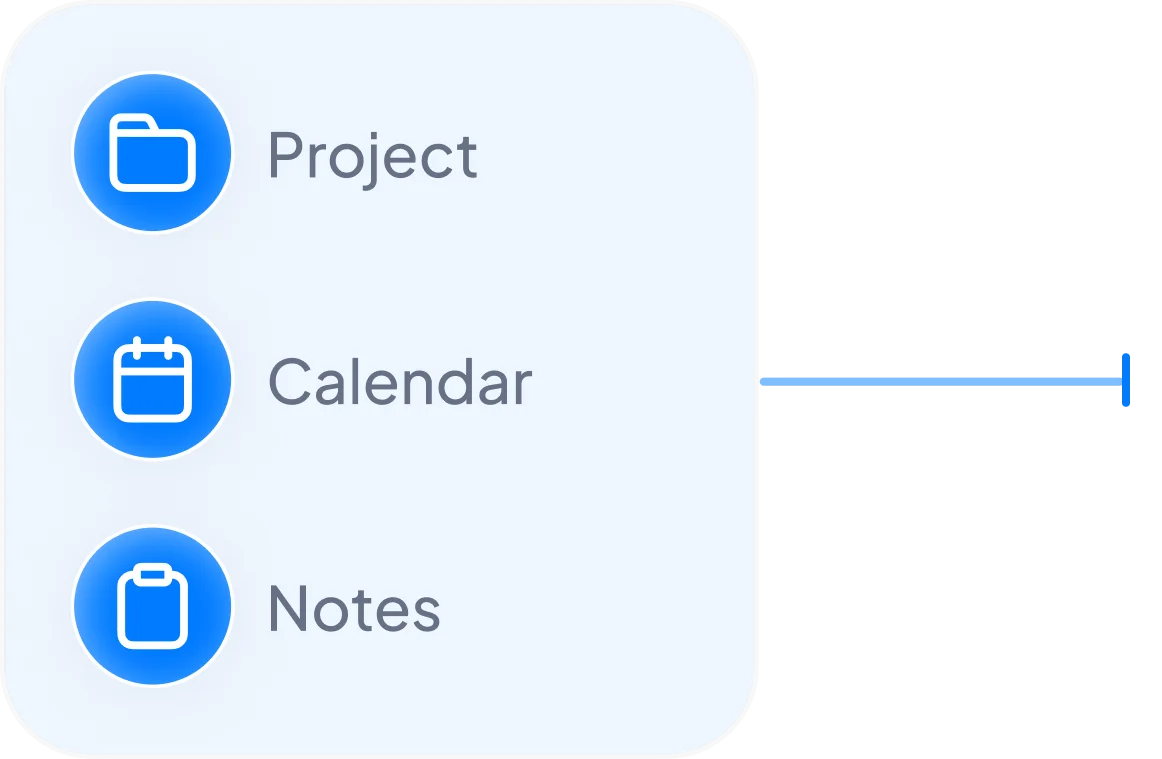 SarahAI Processes & Logs Illustration