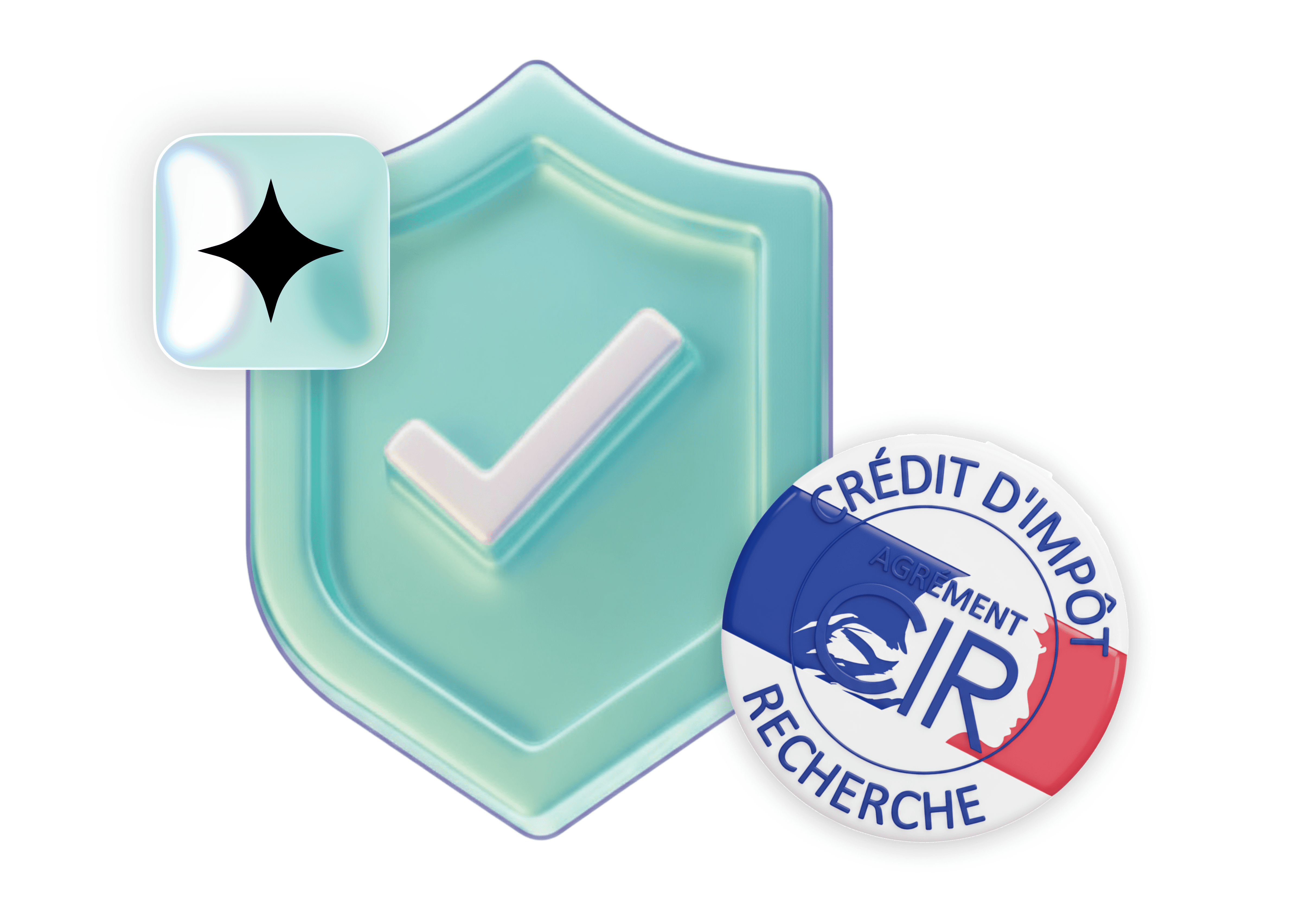 Gauge showing levels of user engagement, with tags for high and low engagement percentages.