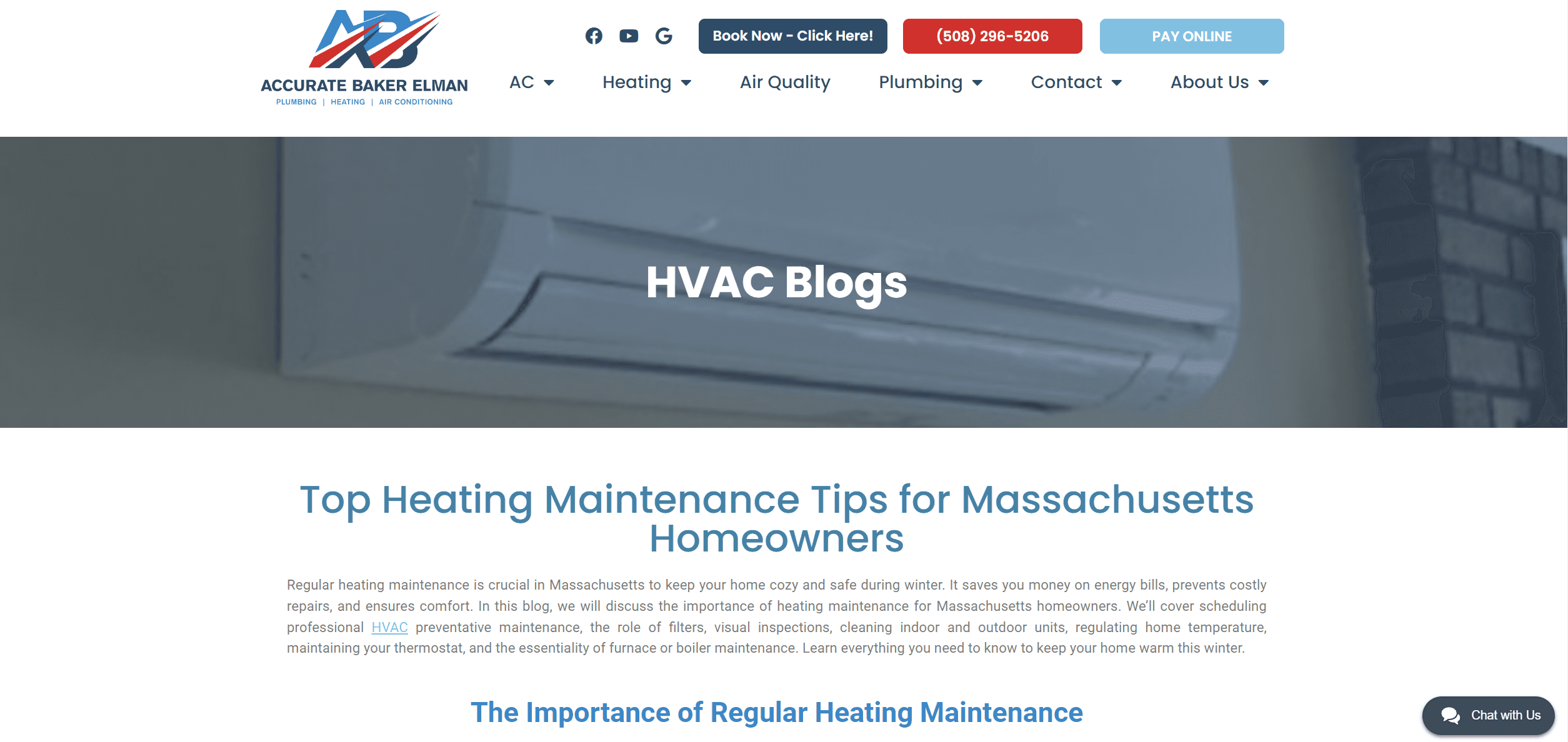 sample blog content for hvac business